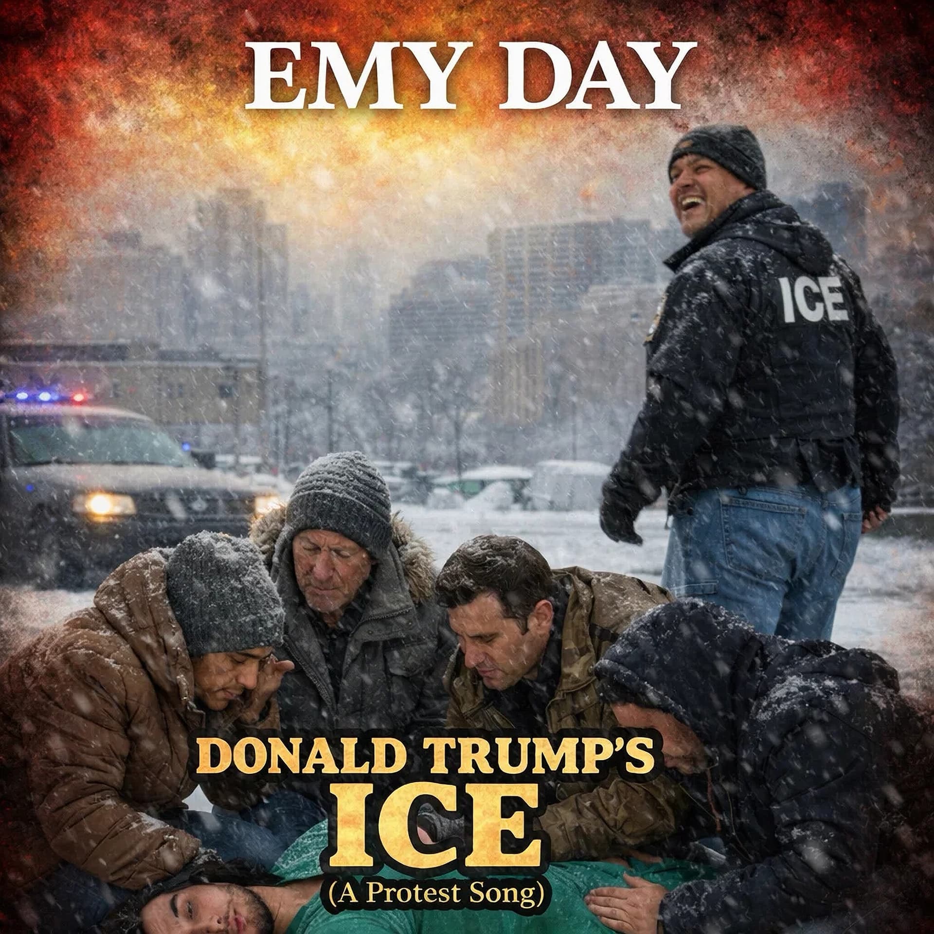 PROMO for DONALD TRUMP'S ICE (A PROTEST SONG) - ROBERT VALOR MUSIC   (Producer/Songwriter) cover