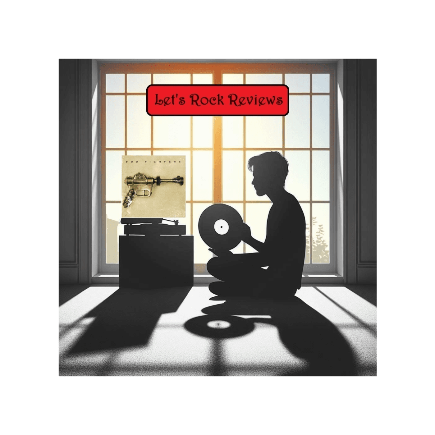 Album Review - Foo Fighters: Self Titled (Album 1) — Let's Rock Reviews cover