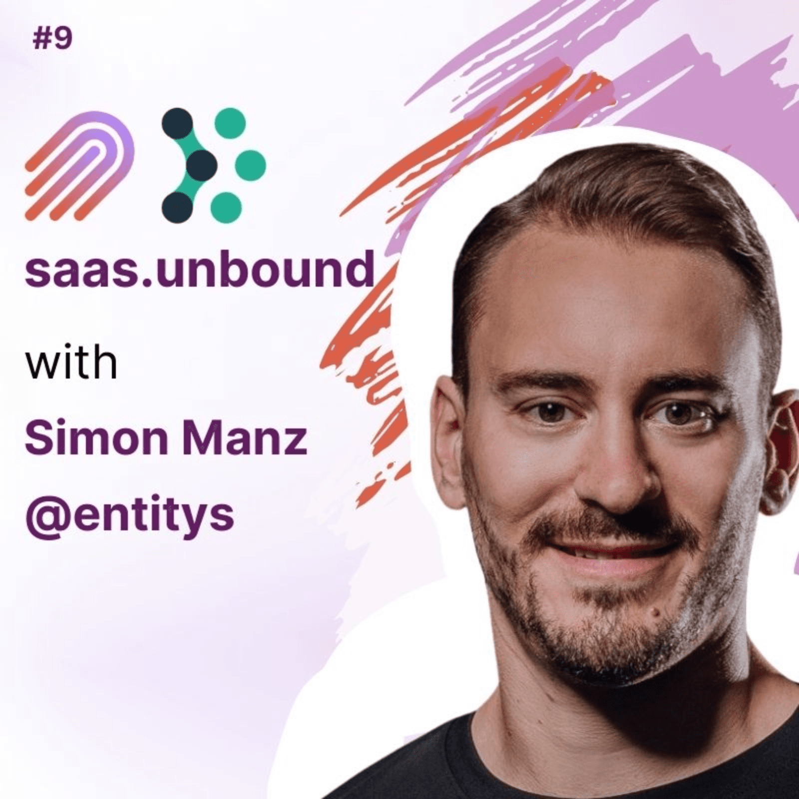 How to execute a complete SaaS company pivot in ONE DAY with Simon Manz @entitys.io - saas.unbound cover