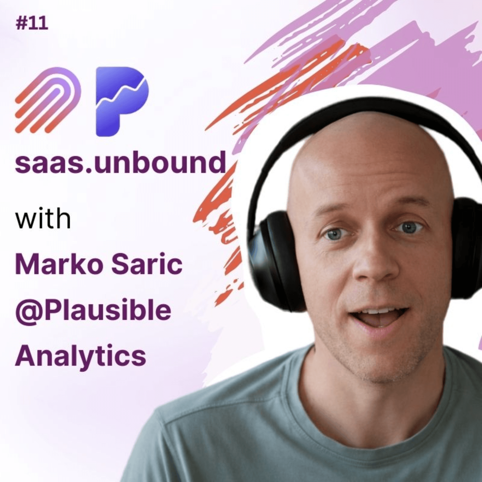 How to keep churn under 4% while multiplying revenue with Marko Saric @Plausible Analytics - saas.unbound cover