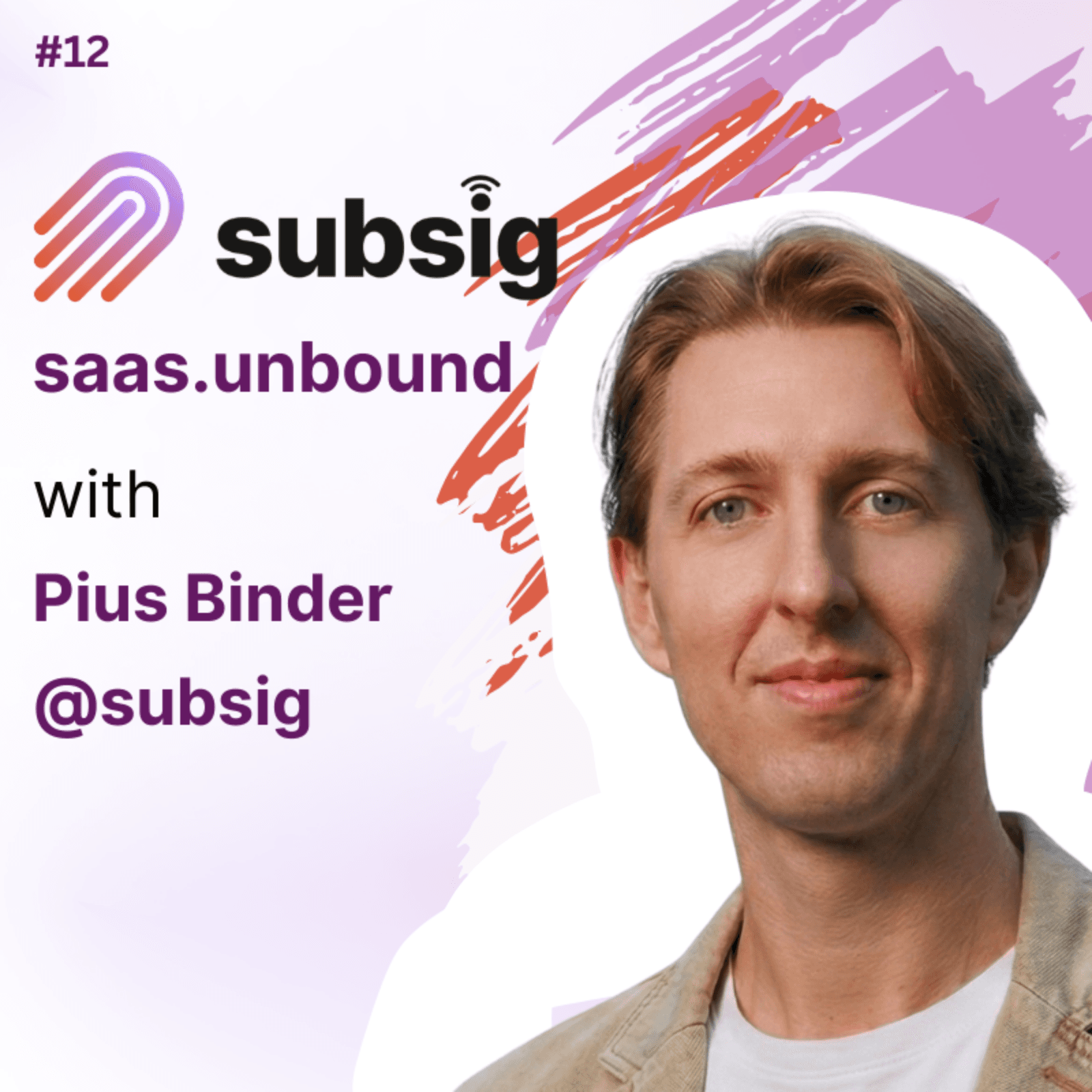 Reputation management in SaaS: how to build trust | Pius Binder @ subsig - saas.unbound cover