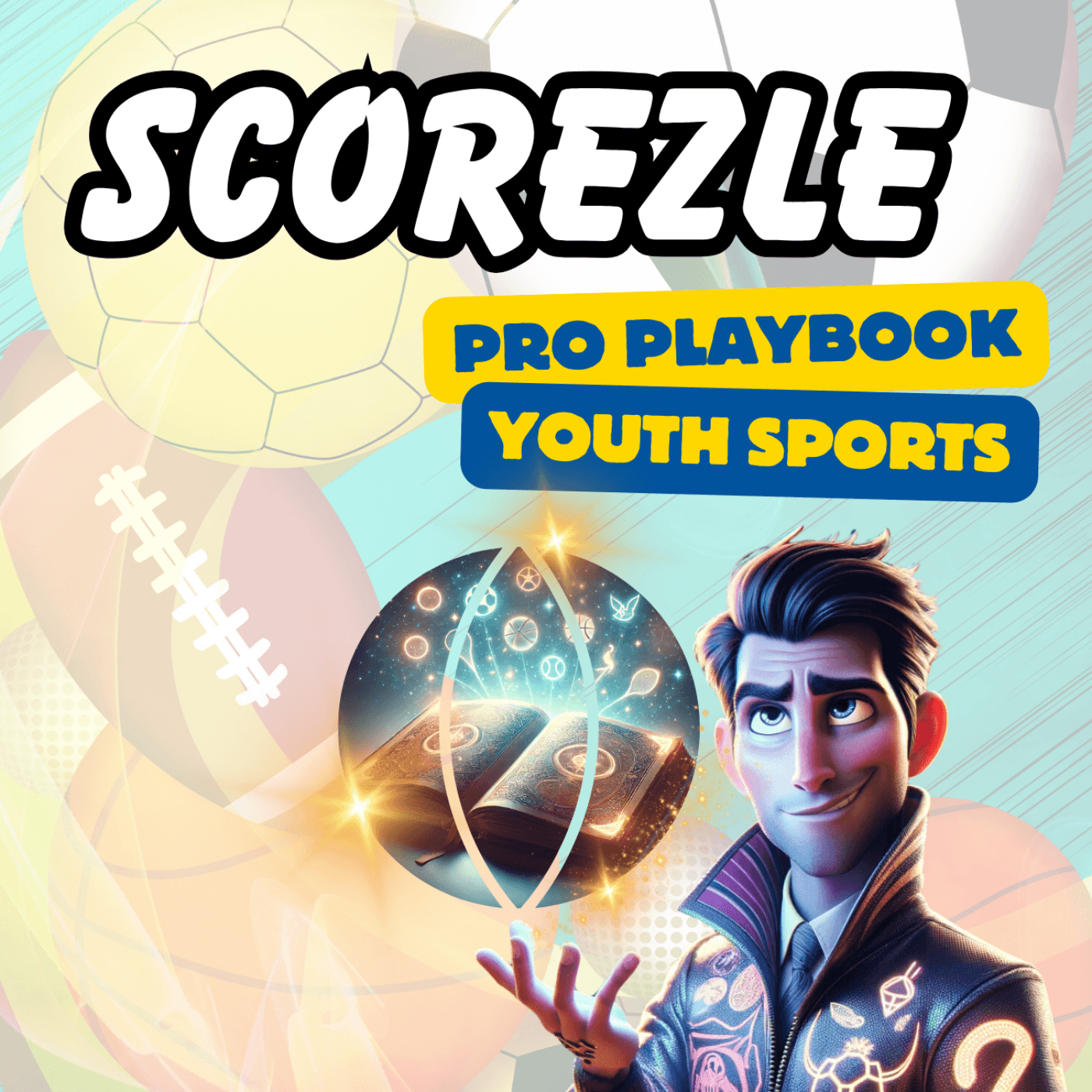 Scorezle: Pro Playbook For Youth Sports cover