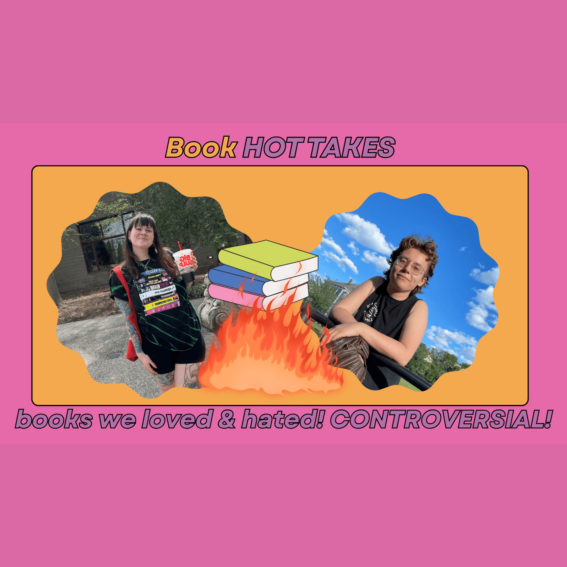 Book Hot Takes: Books we loved that everyone hated & vice versa - Shelving Cart cover