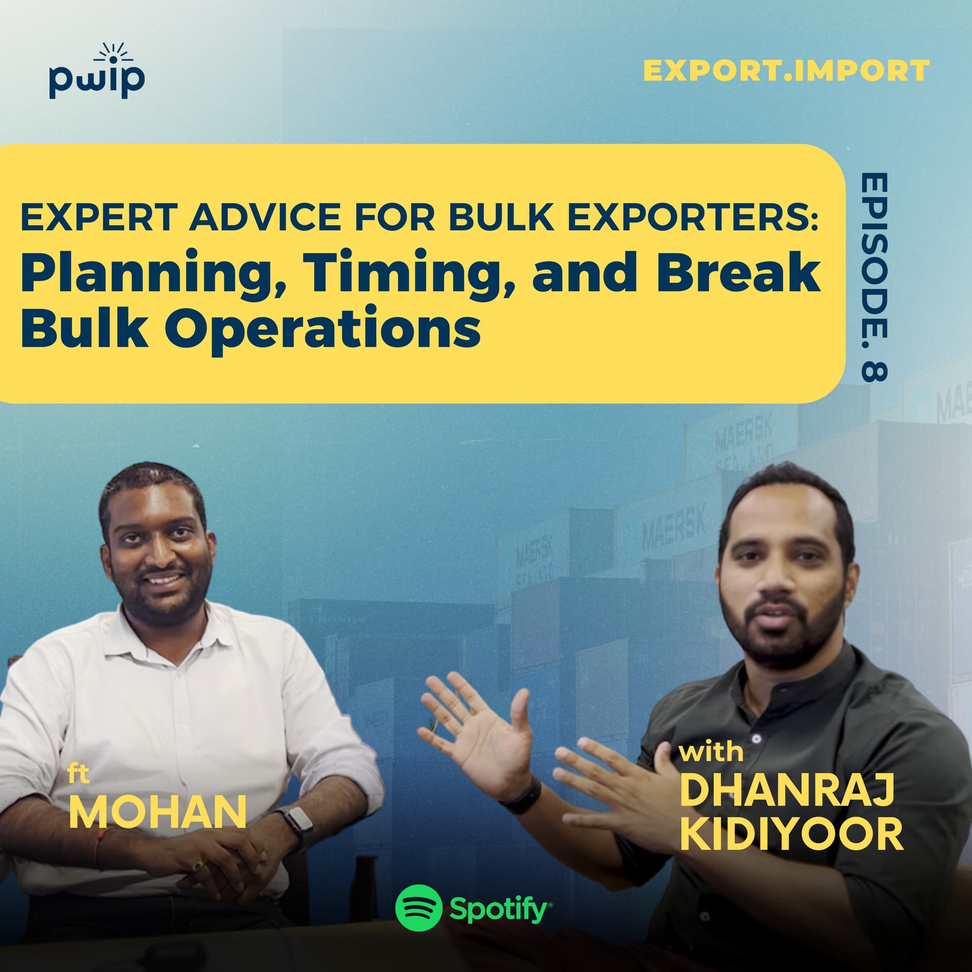 Expert Advice for Bulk Exporters: Planning, Timing, and Break Bulk Operations | EP.8 - Simplifying Cross-Border Trade cover