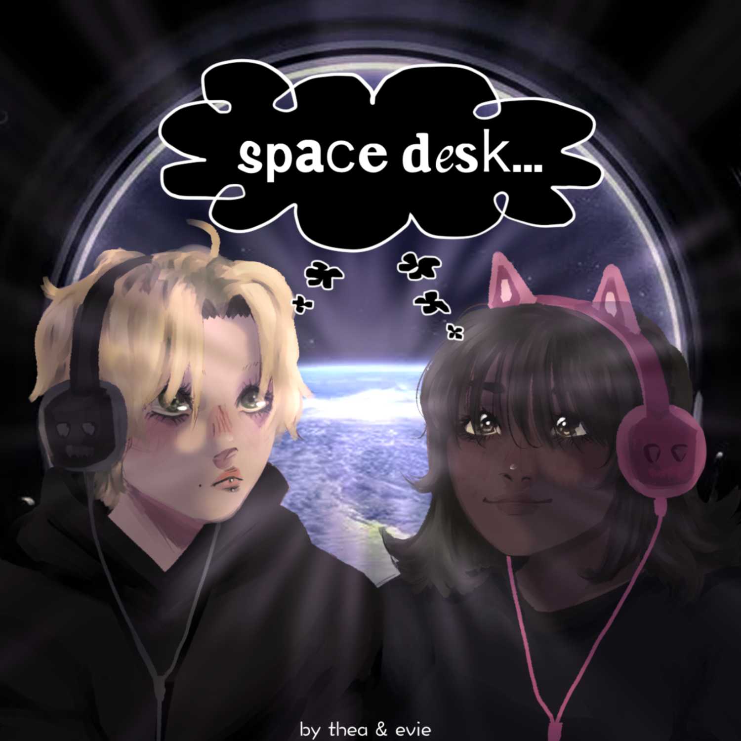 Space Desk cover