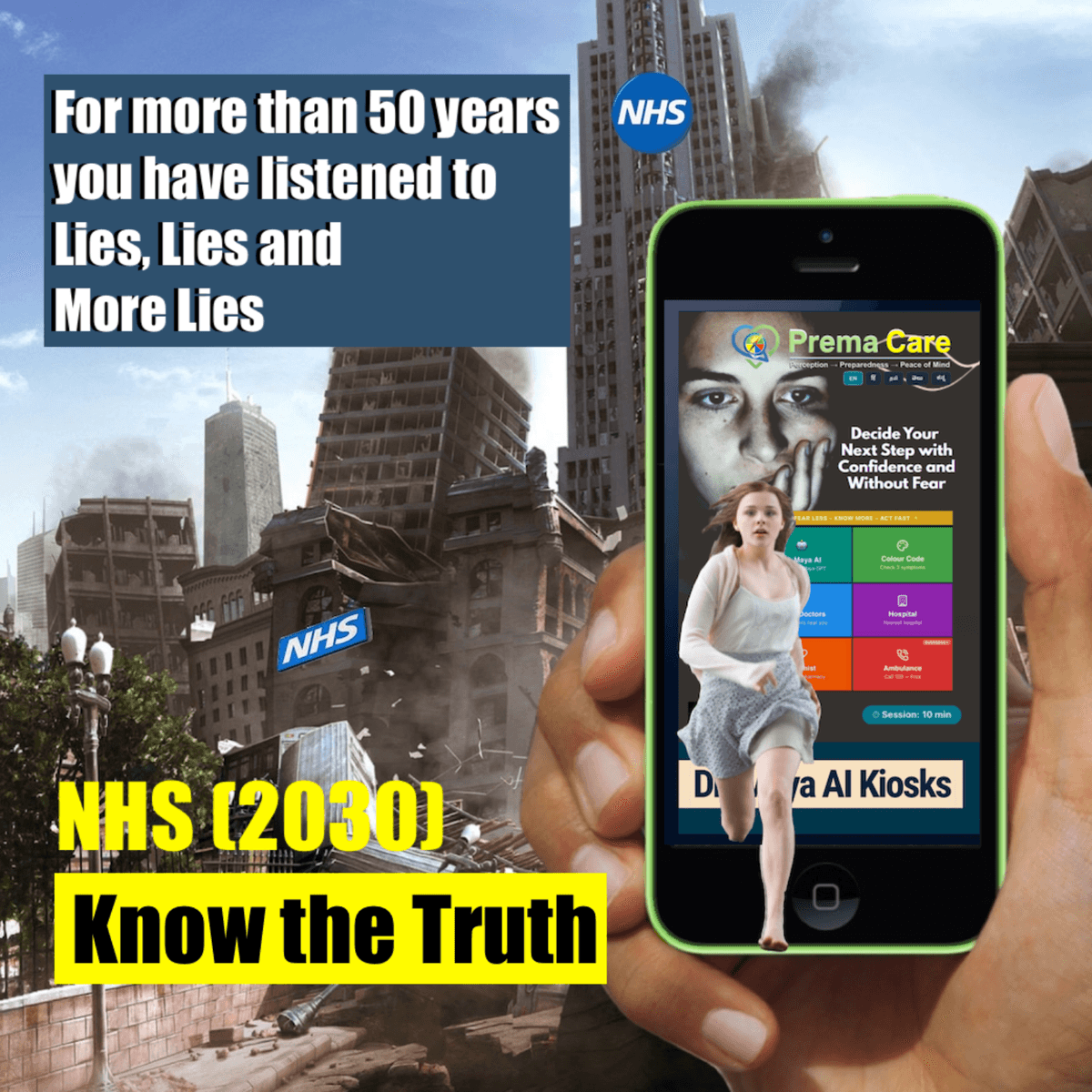 The Shadow Pandamic: Stop Listening to Lies, Know the Truth about Illness and Infections to Prevent, Protect your loved ones, and your own life. - Fear Is the First Infection that Spread and Kill, and Not the Virus during Post-Antibiotic Era. cover