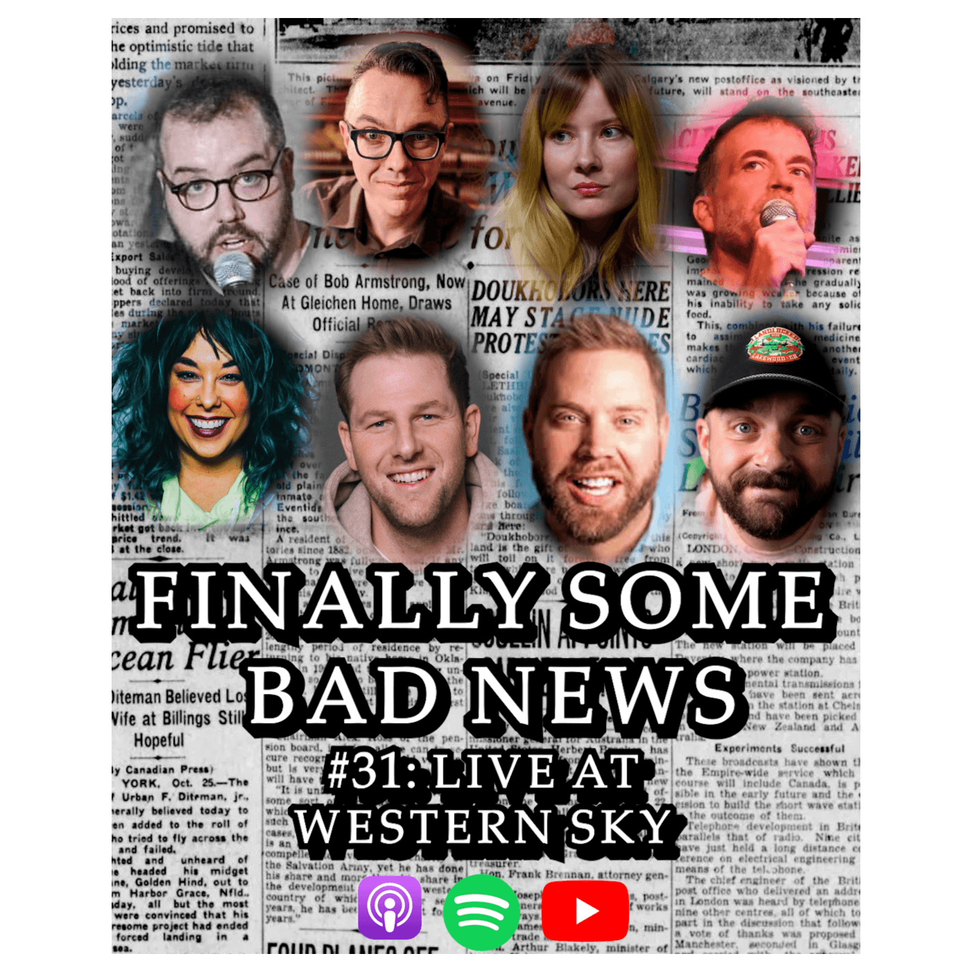 Live at Western Sky - Finally Some Bad News cover
