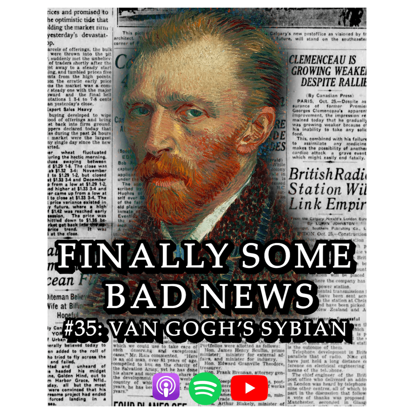 Van Gogh's Sybian - Finally Some Bad News cover