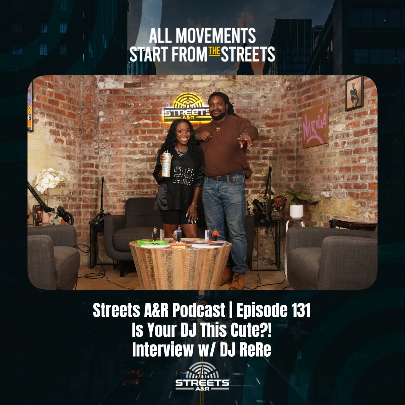 Streets A&R Podcast | Episode 131: Is Your DJ This Cute?! - Interview w/ DJ ReRe - Streets A&R Podcast cover