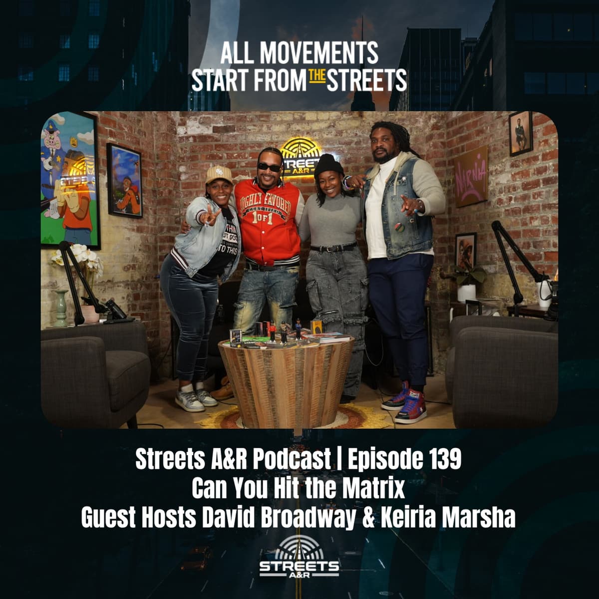 Streets A&R Podcast | Episode 139: Can You Hit the Matrix - Streets A&R Podcast cover