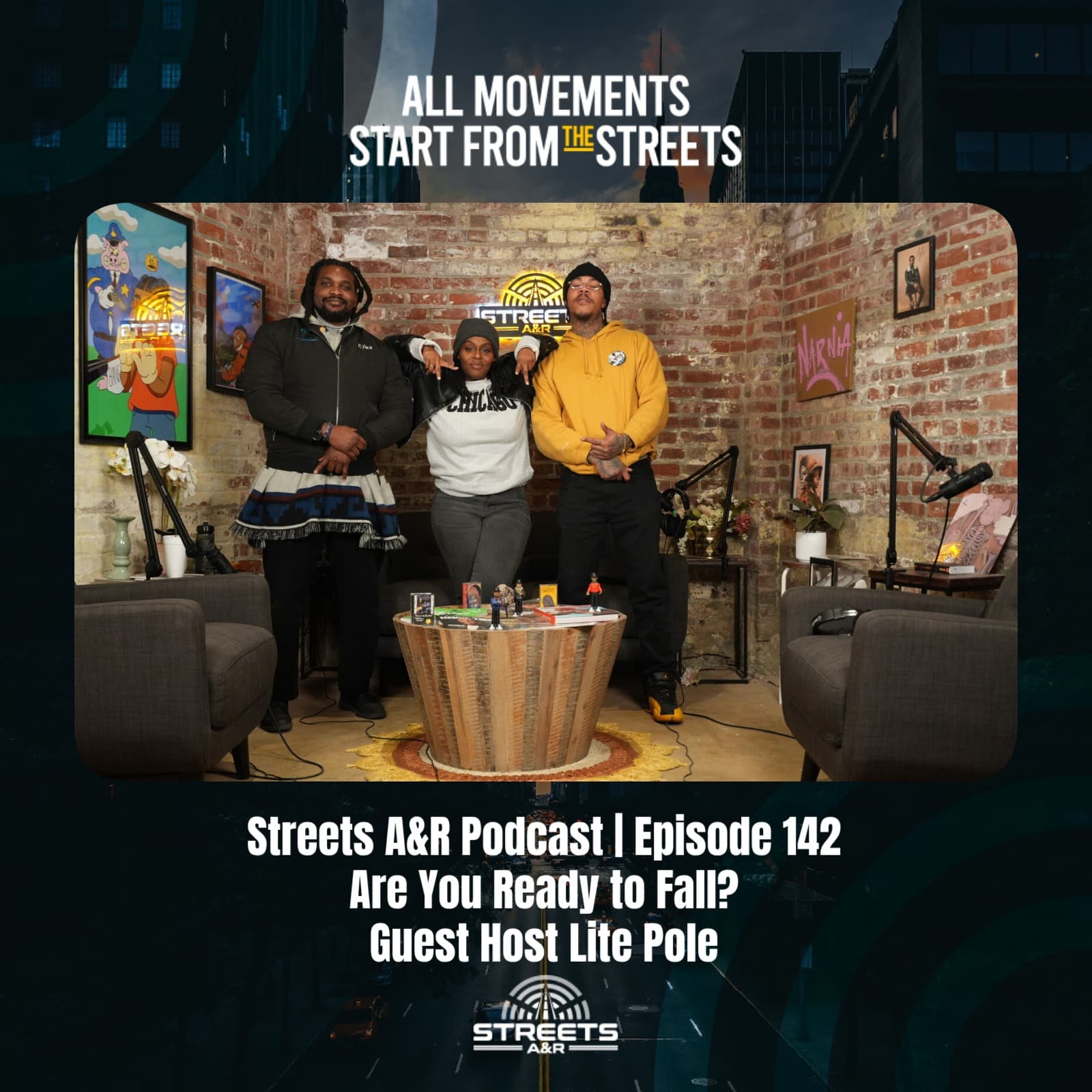 Streets A&R Podcast | Episode 142 - Are You Ready to Fall? w/ Lite Pole - Streets A&R Podcast cover