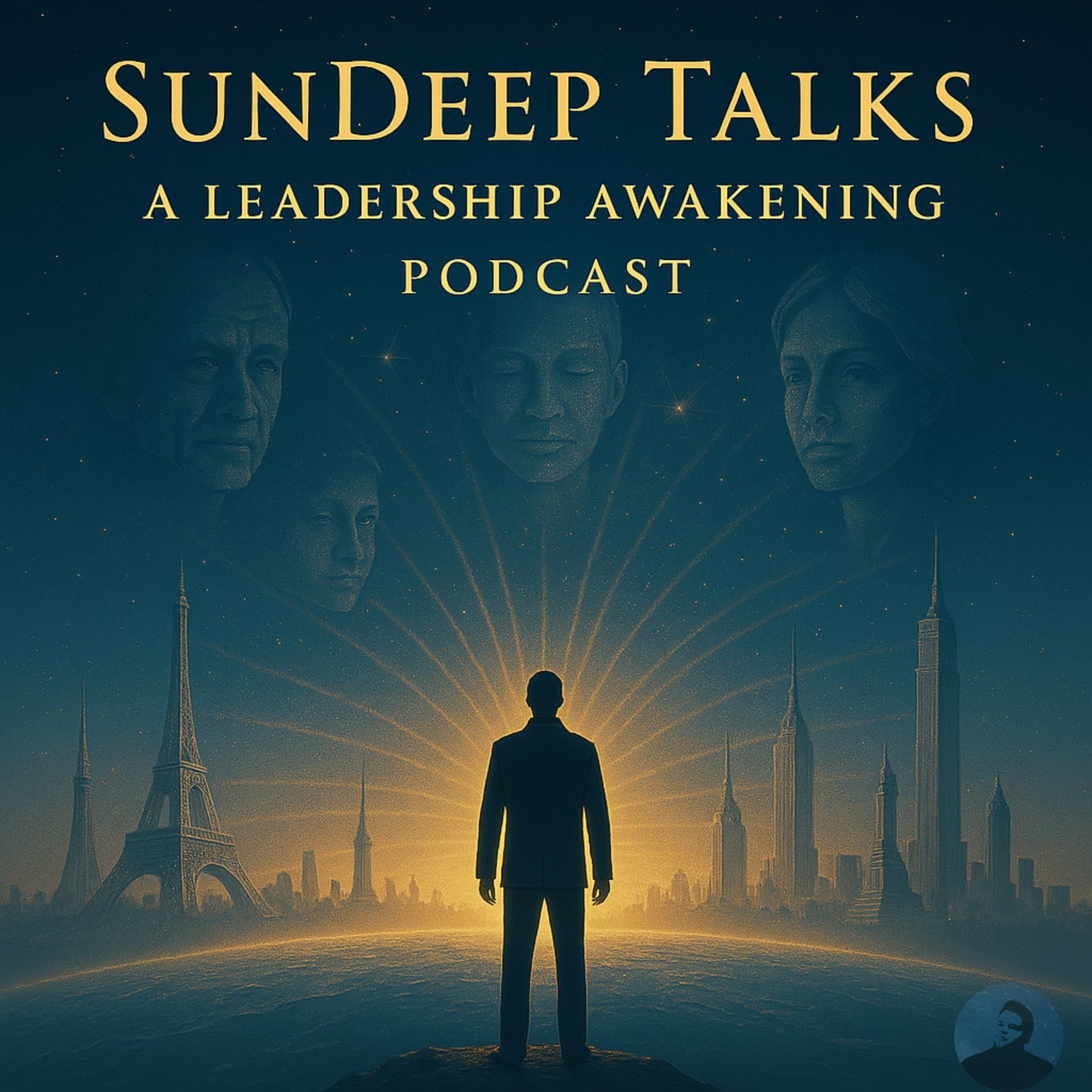 SunDeep Talks: A Leadership Awakening Podcast.  cover