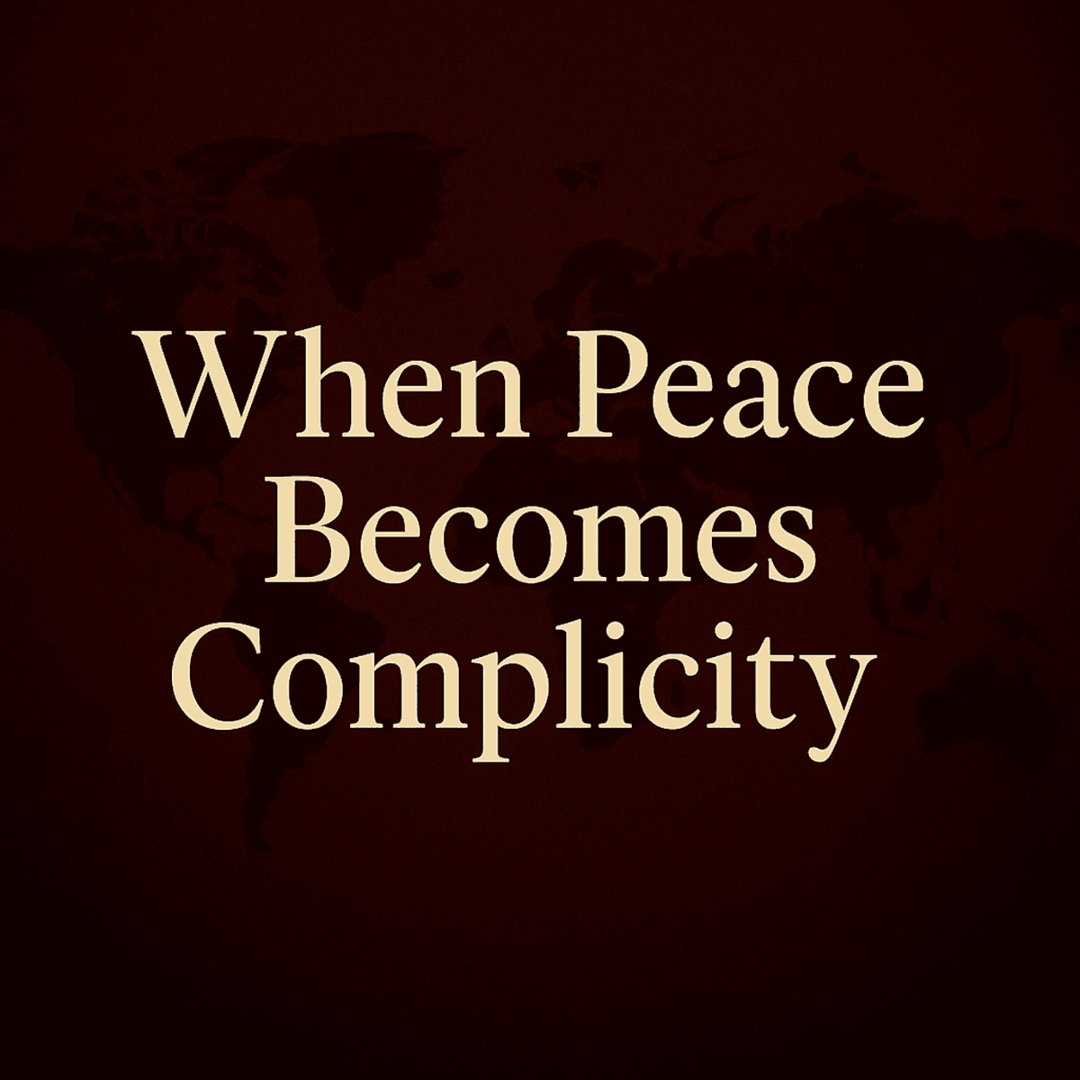 The Collapse of Peace: Awakening Leadership in an Age of Complicity - SunDeep Talks: A Leadership Awakening Podcast.  cover