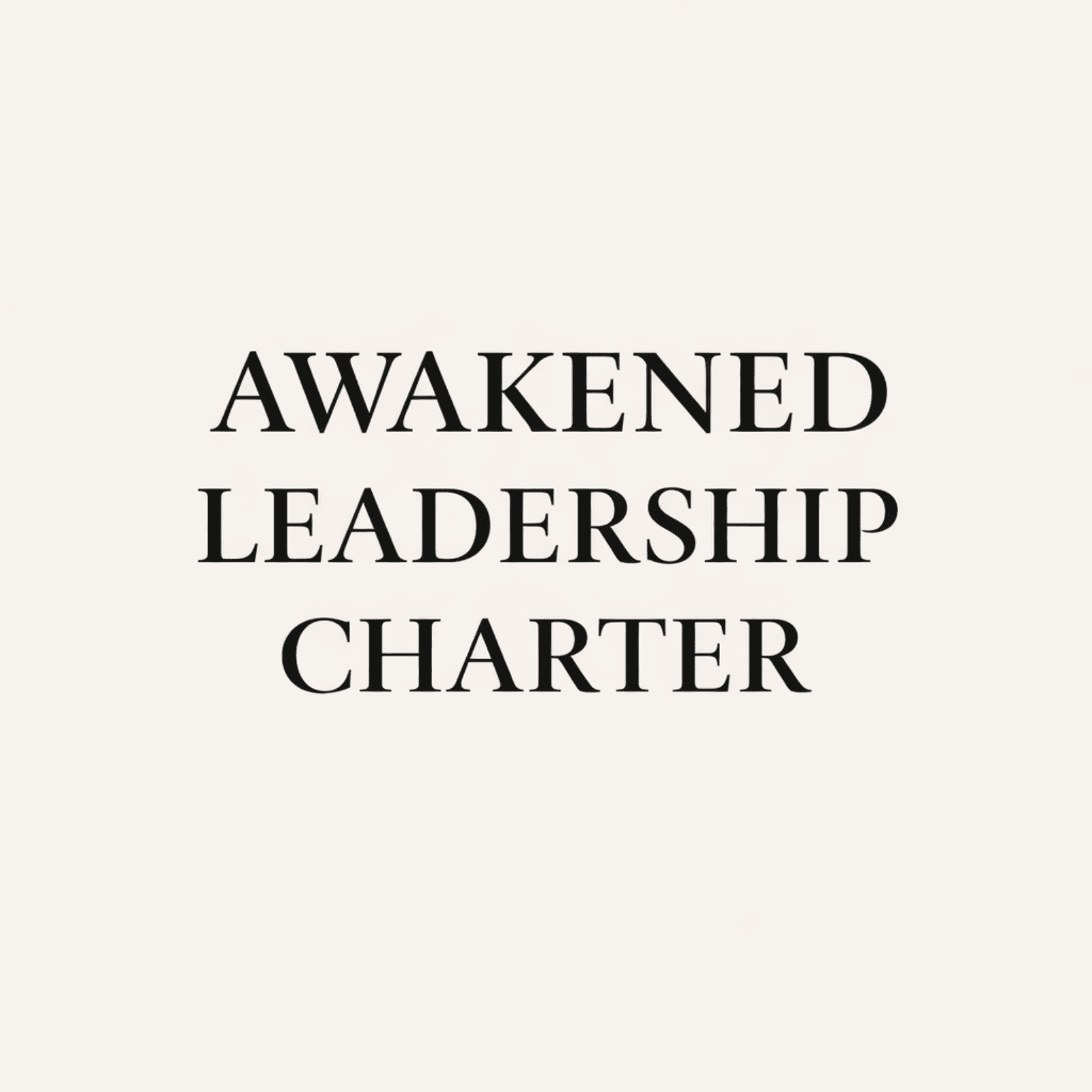 The Awakened Leadership Charter: The Future of Governance - SunDeep Talks: A Leadership Awakening Podcast.  cover