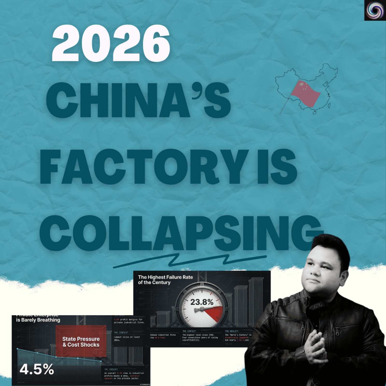 2026 Warning Flare: China’s Factory Is Collapsing – What Global Leaders Must Know Now | SunDeep Talks - SunDeep Talks: A Leadership Awakening Podcast.  cover