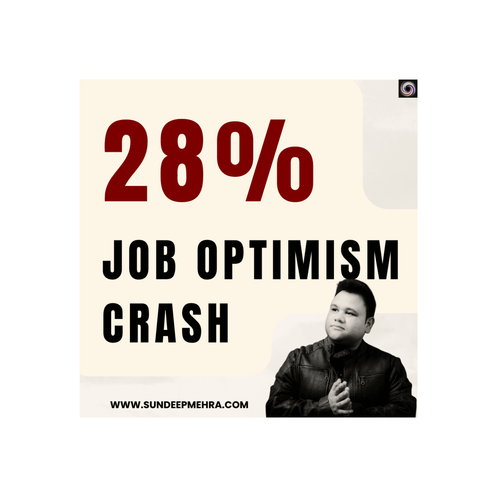 The 28% Crash: Why AI Just Broke the Traditional Career Path - SunDeep Talks: A Leadership Awakening Podcast.  cover