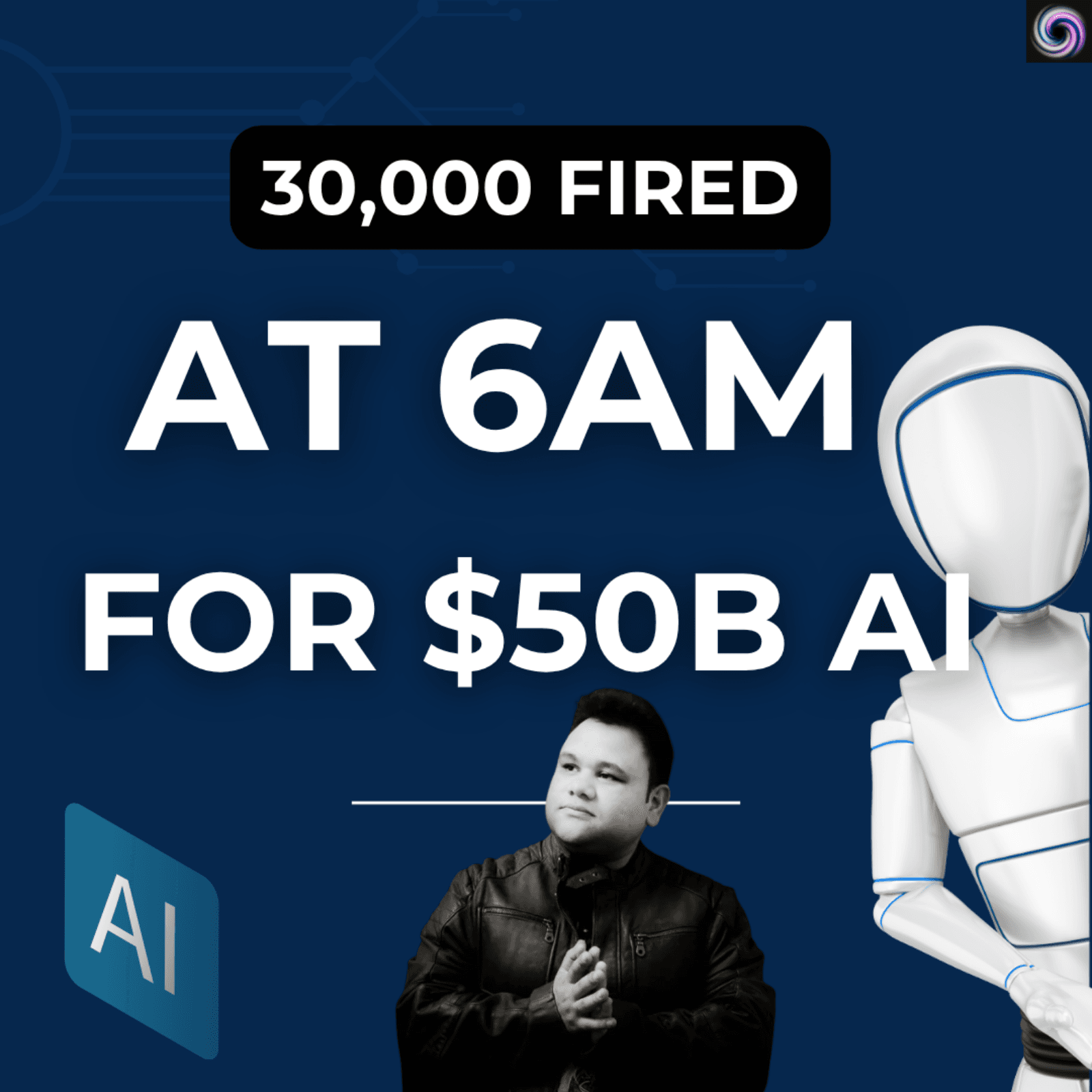 Oracle Fired 30,000 at 6AM for $50B AI – The Silicon vs Soul Wake-Up Call | SunDeep Talks - SunDeep Talks: A Leadership Awakening Podcast.  cover