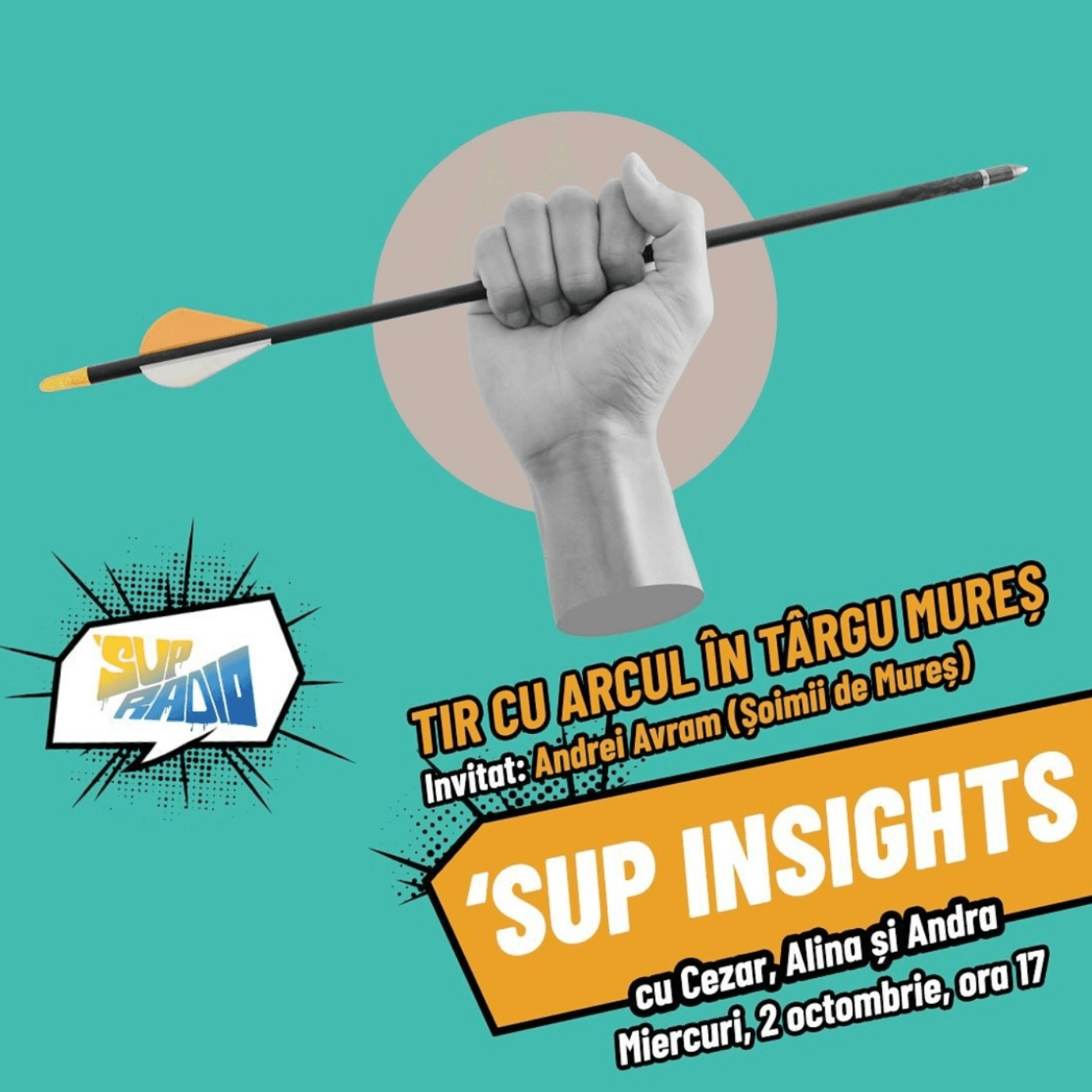 Sup Insights- Andrei Avram UI/UX designer  - Sup Radio cover