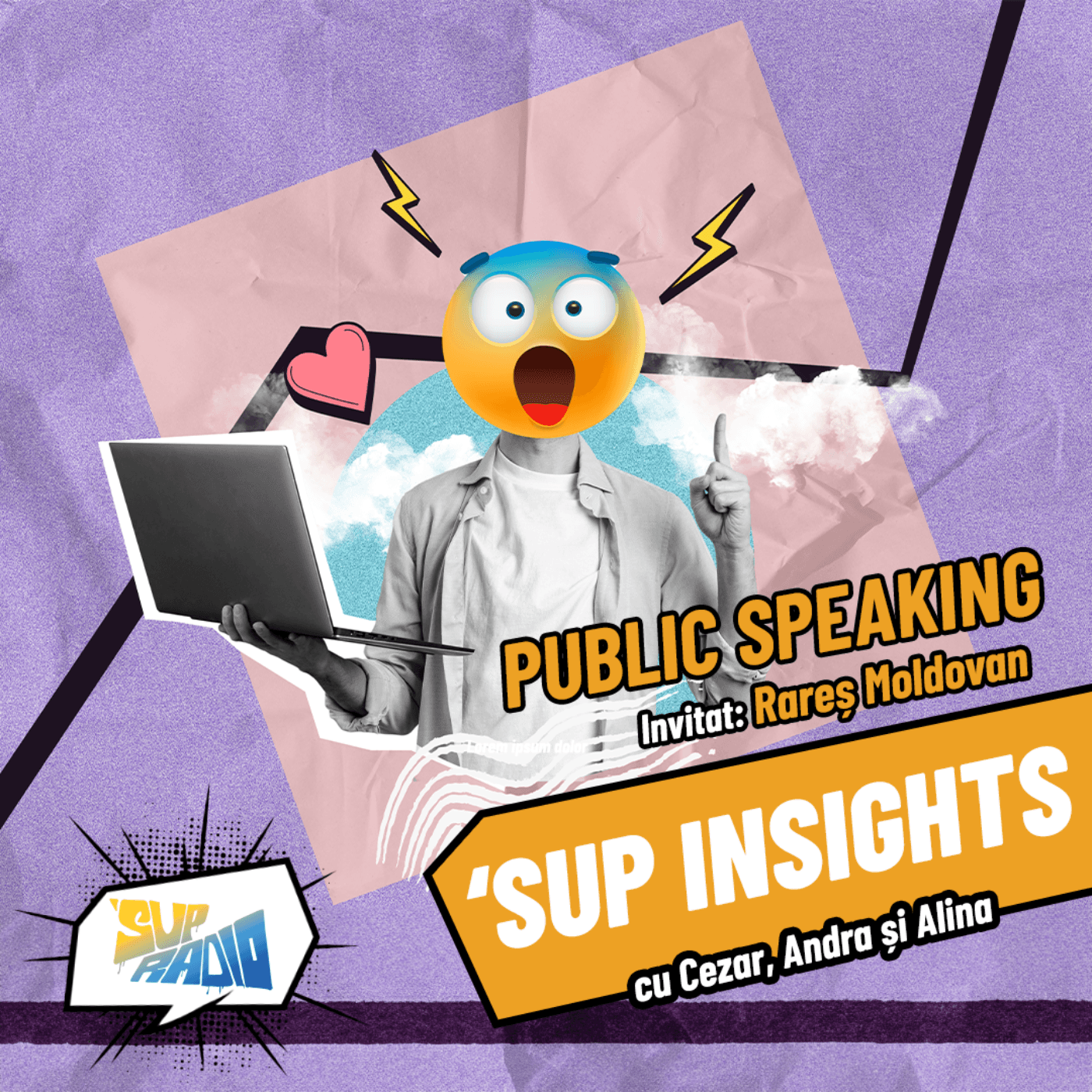 Sup Insights- Public speaking - Sup Radio cover