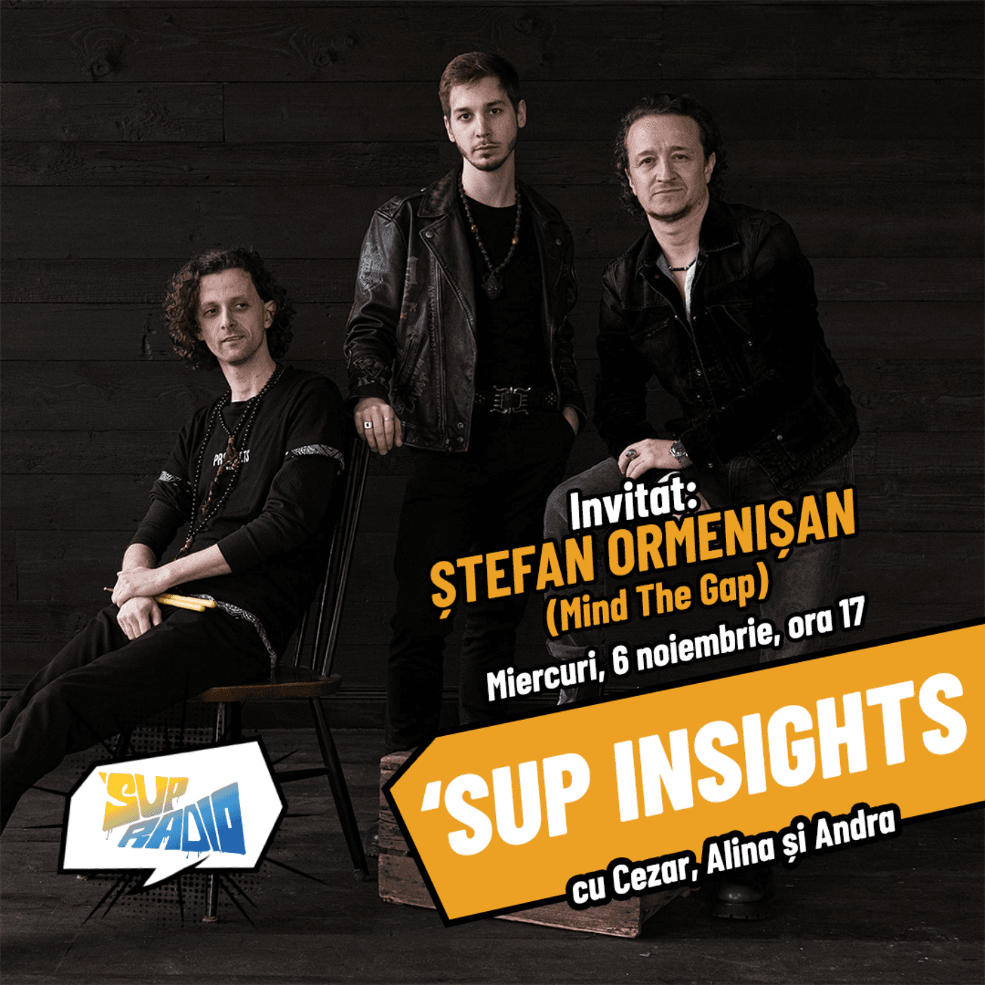 Sup Insights- Ștefan Ormenișan - Sup Radio cover