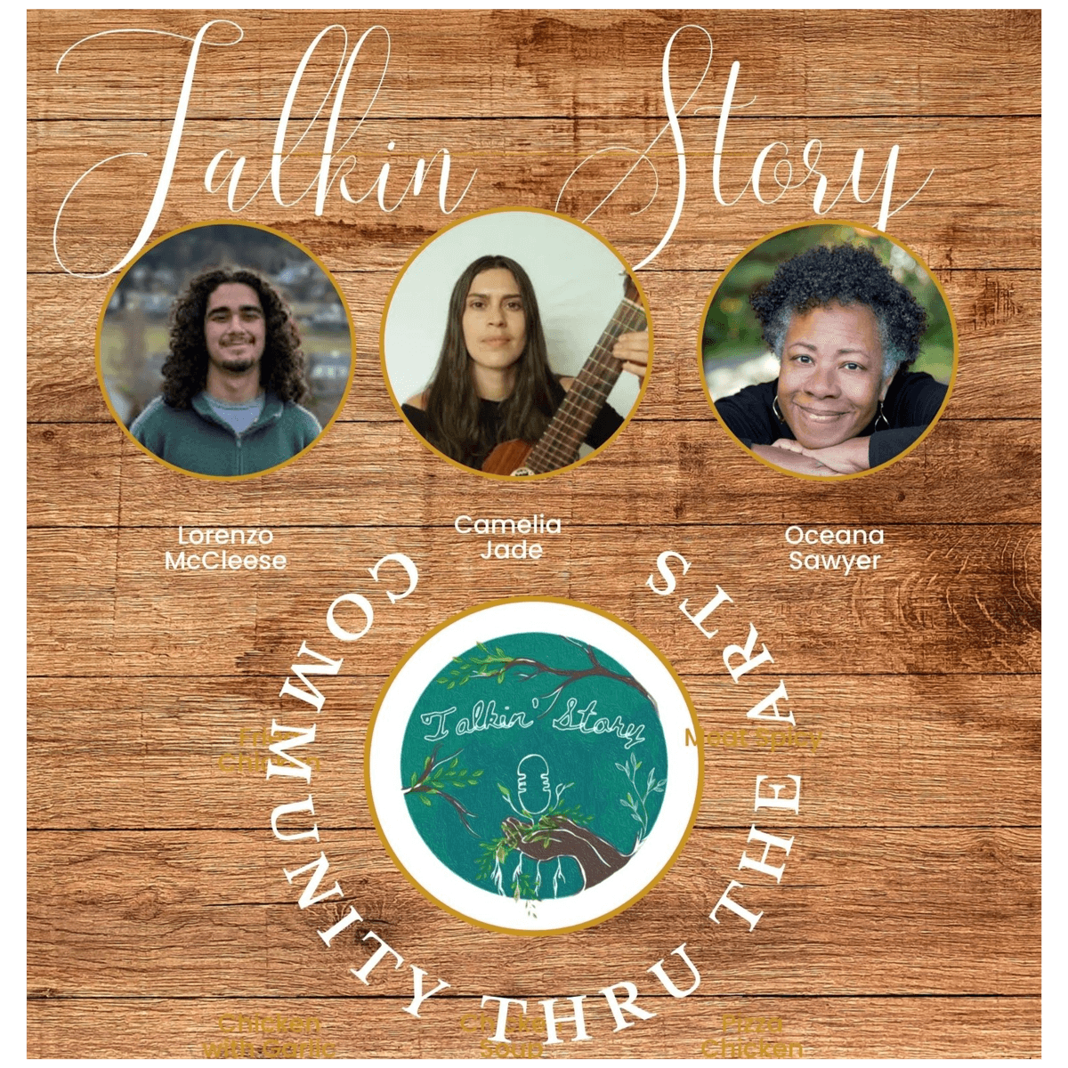 Community Thru the Arts (replay of Season One episode), with guest Camelia Jade - Talkin Story cover