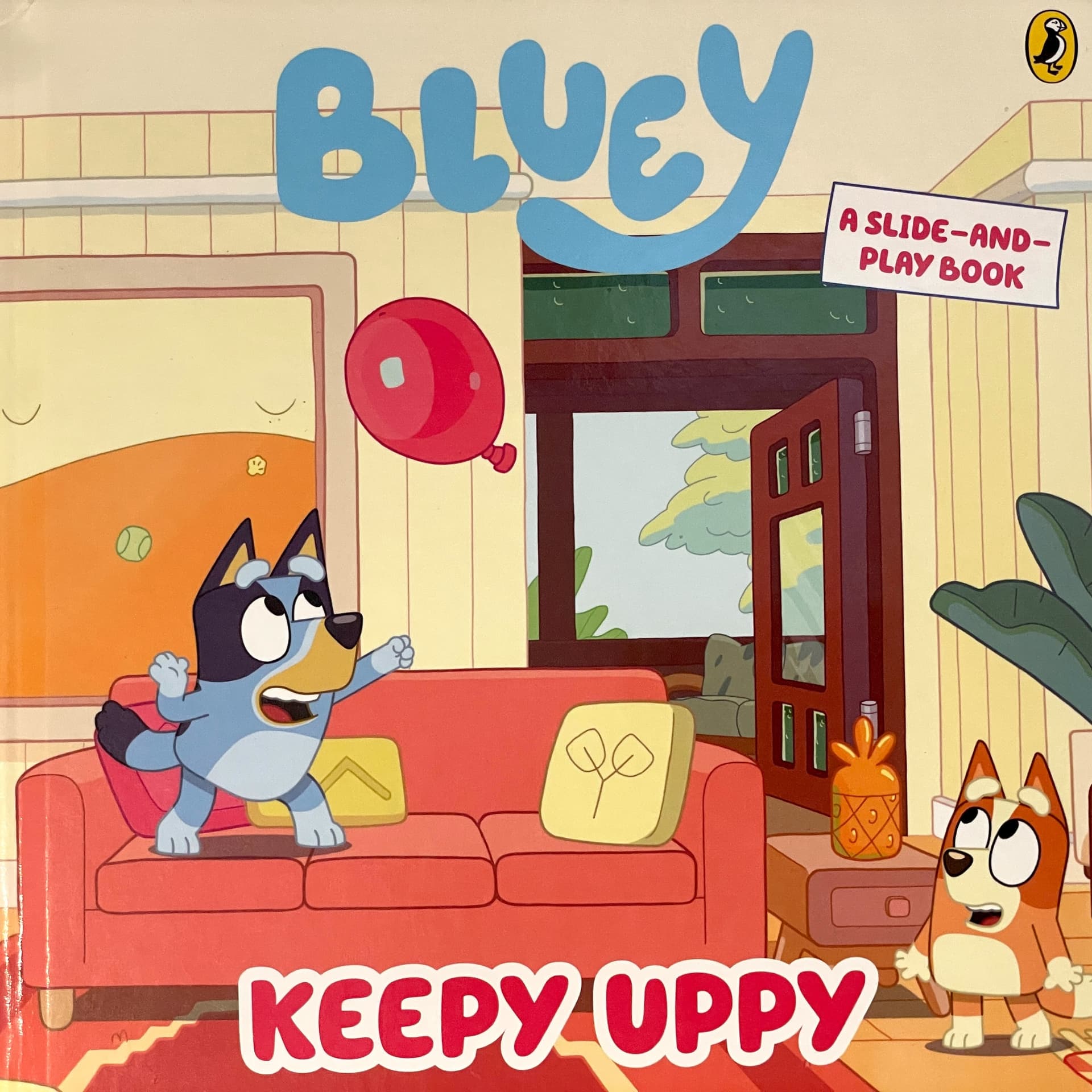 Bluey Plays Keepy Uppy! | Simple Game, BIG Fun - Book Smart! Stories for Kids (& GrownUps) cover