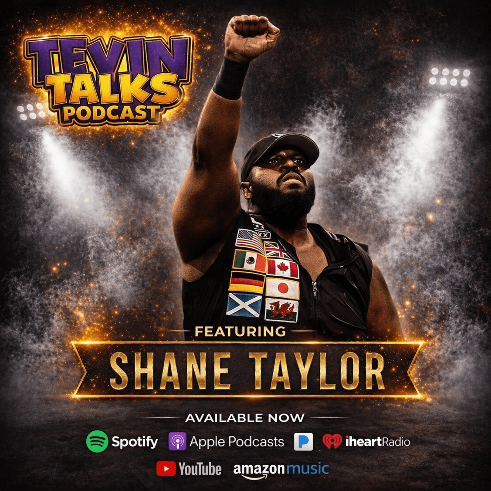 Tevin Talks W/ ROH Superstar Shane Taylor  — Tevin Talks cover