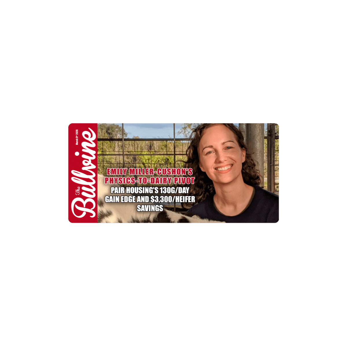 E506 Emily Miller-Cushon’s Physics-to-Dairy Pivot: Pair Housing’s 130g/Day Gain Edge and $3,300/Heifer Savings - The Bullvine cover