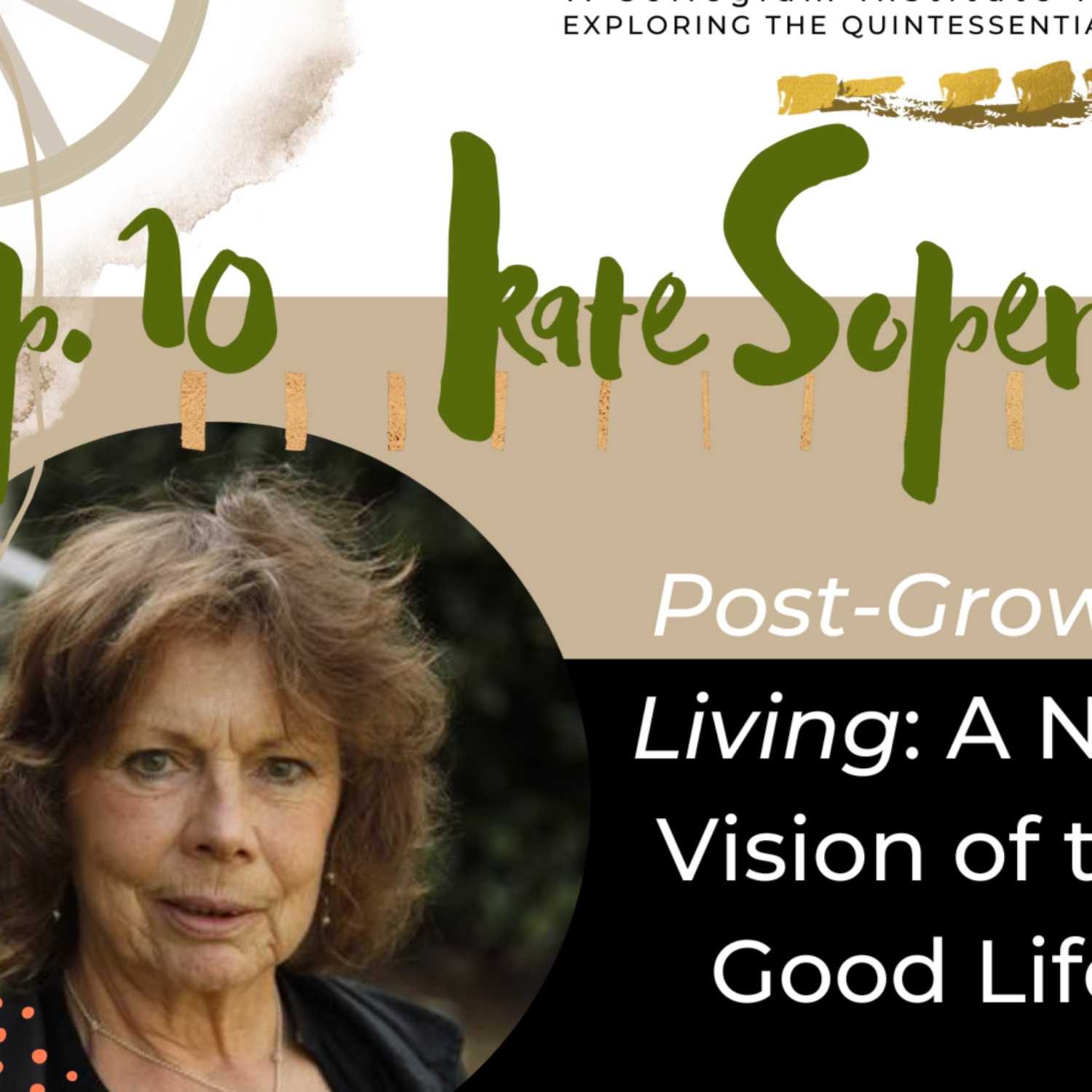 Kate Soper -  Post-Growth Living: On the Good Life - The Wheel cover