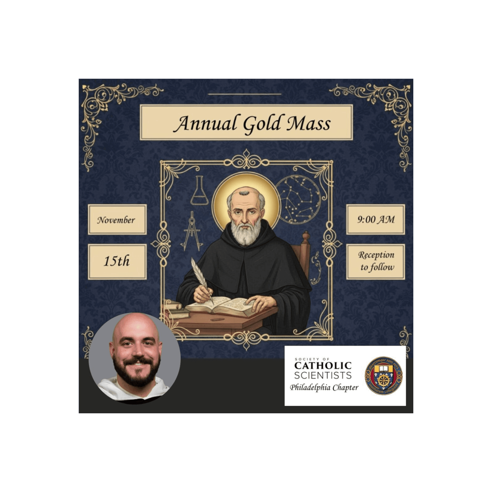 2025 Annual Gold Mass for Catholic Scientists - Homily by Fr. Christopher Daniel, O.P. - The Wheel cover