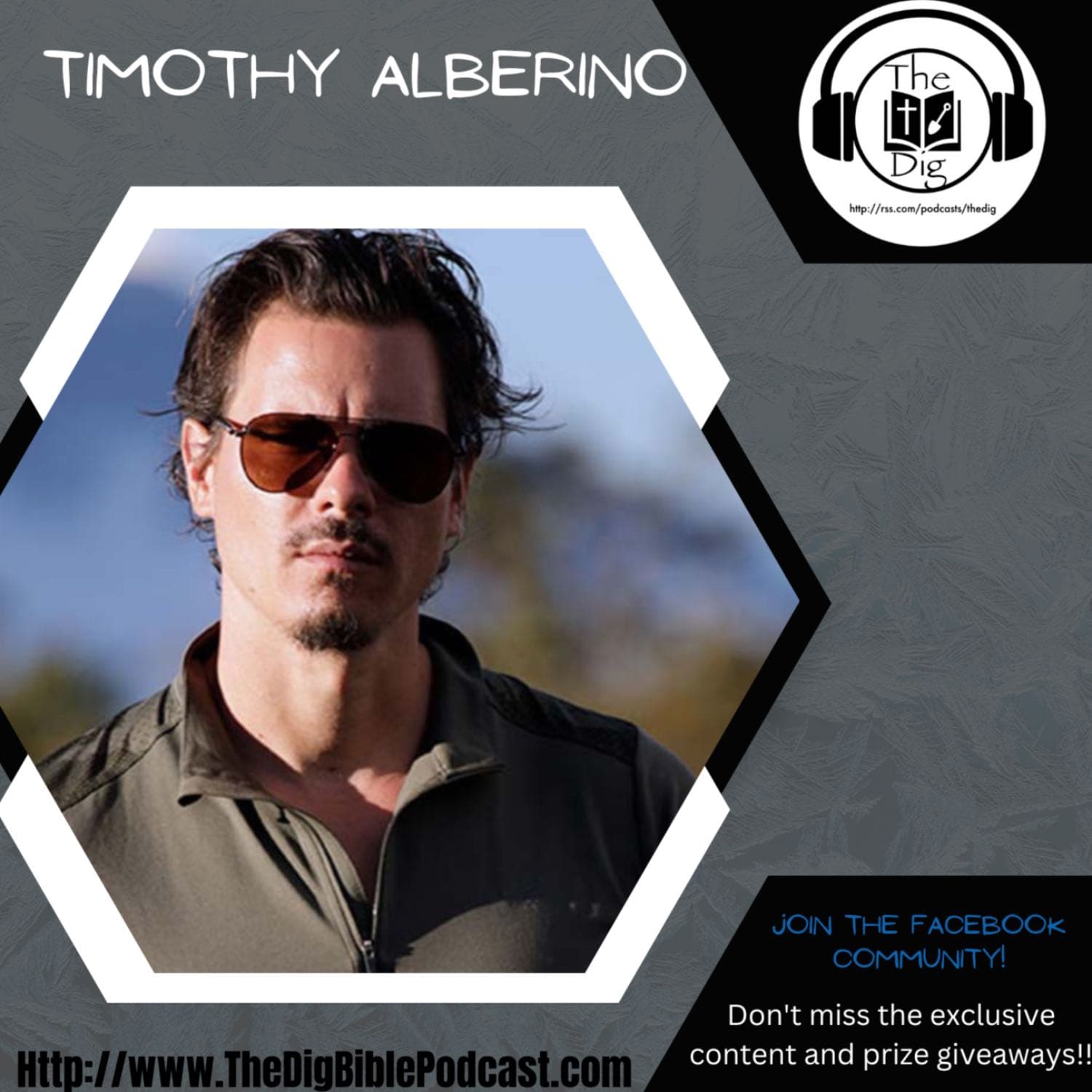 Timothy Alberino - The Dig Bible Podcast cover