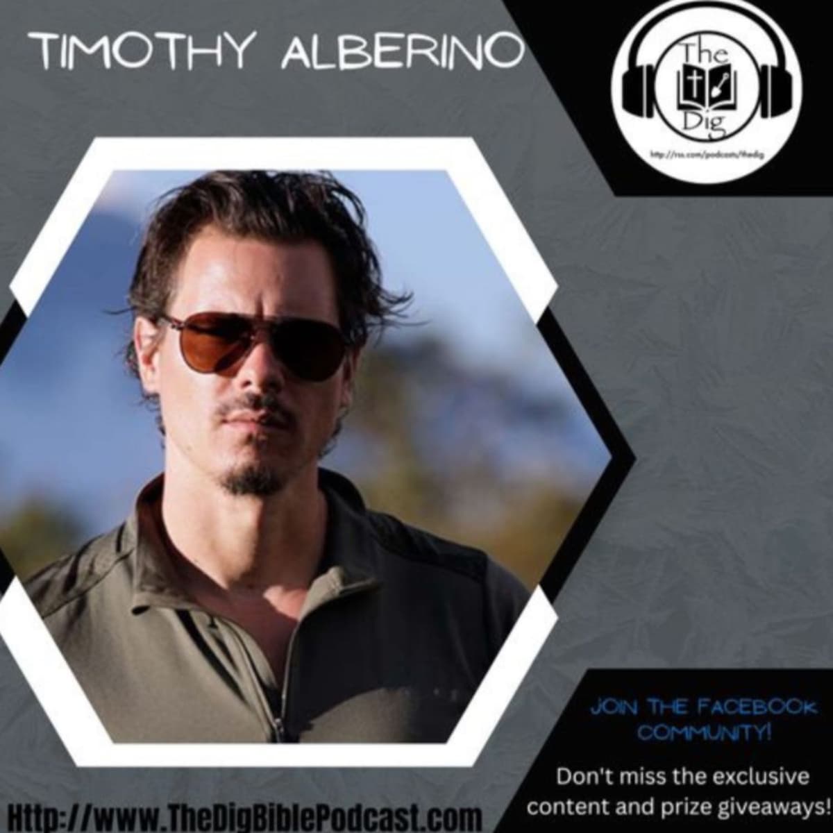 Timothy Alberino Trailer - The Dig Bible Podcast cover