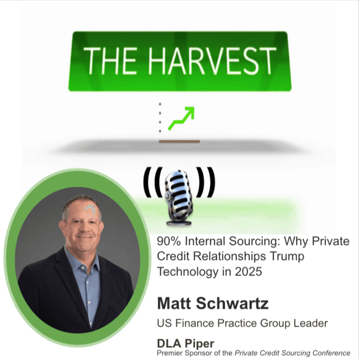 INDUSTRY EXPERT: 90% Internal Sourcing: Why Private Credit Relationships Trump Technology in 2025 - The Harvest Podcast cover