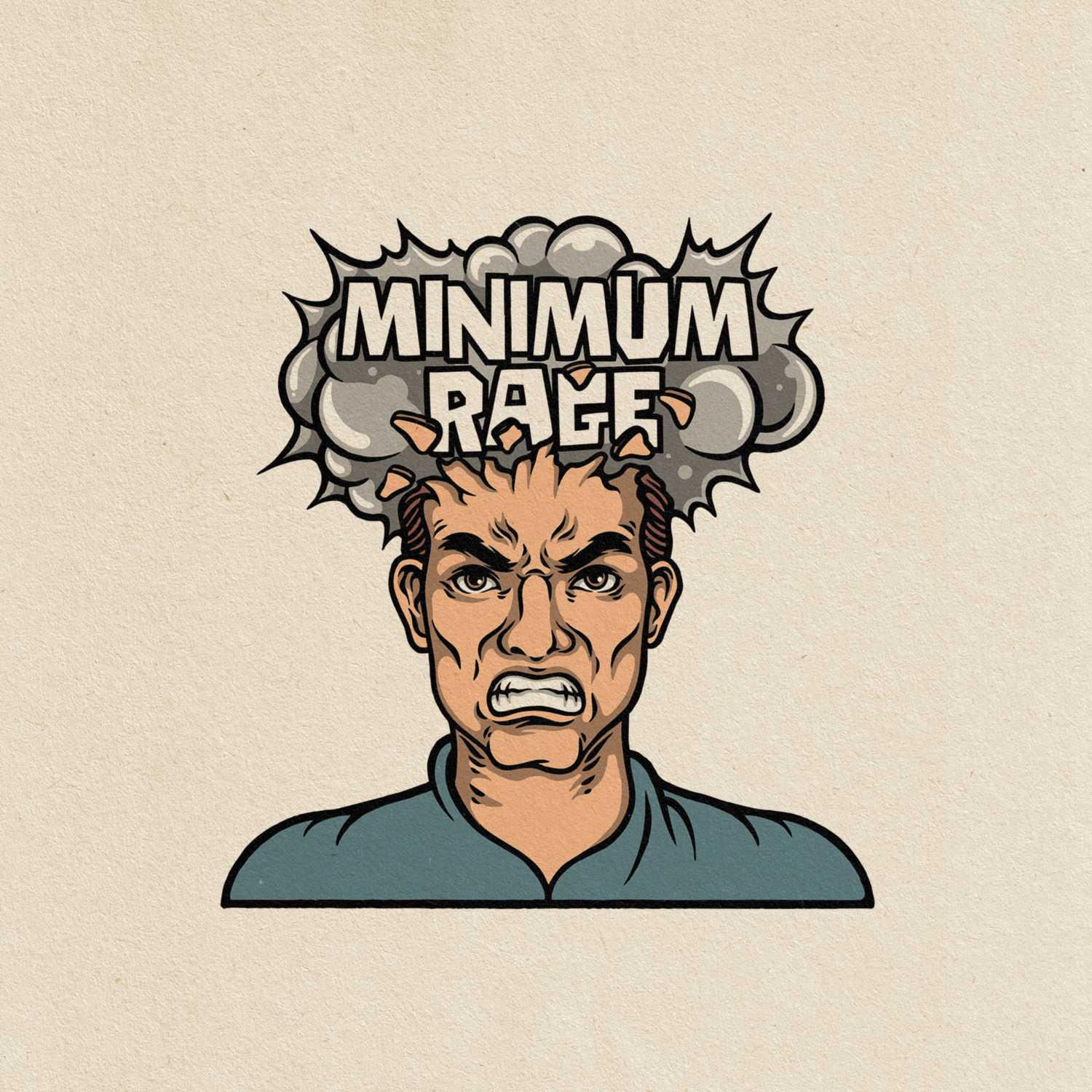 Shock Jock Waffle Cop - Minimum Rage cover