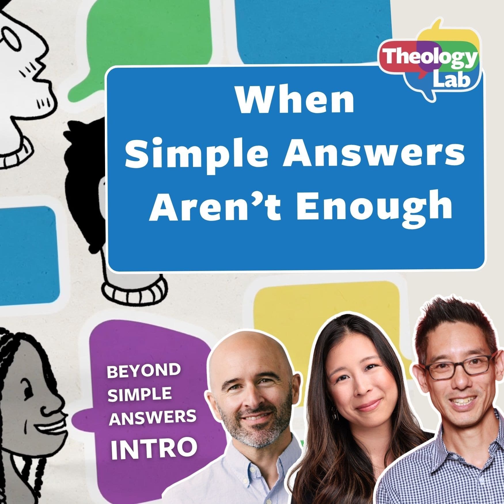 New Series! Beyond Simple Answers (BSA) — Theology Lab: Courage & Curiosity for Everyday Faith cover