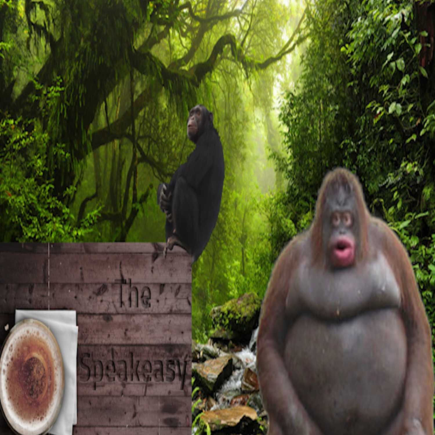 Ep#1 Monkey talk - The Speakeasy Podcast cover