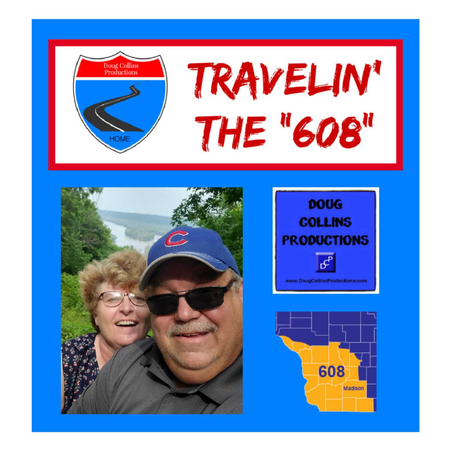 INTRO to "Travelin' the 608" Podcast - "Travelin' the 608" cover