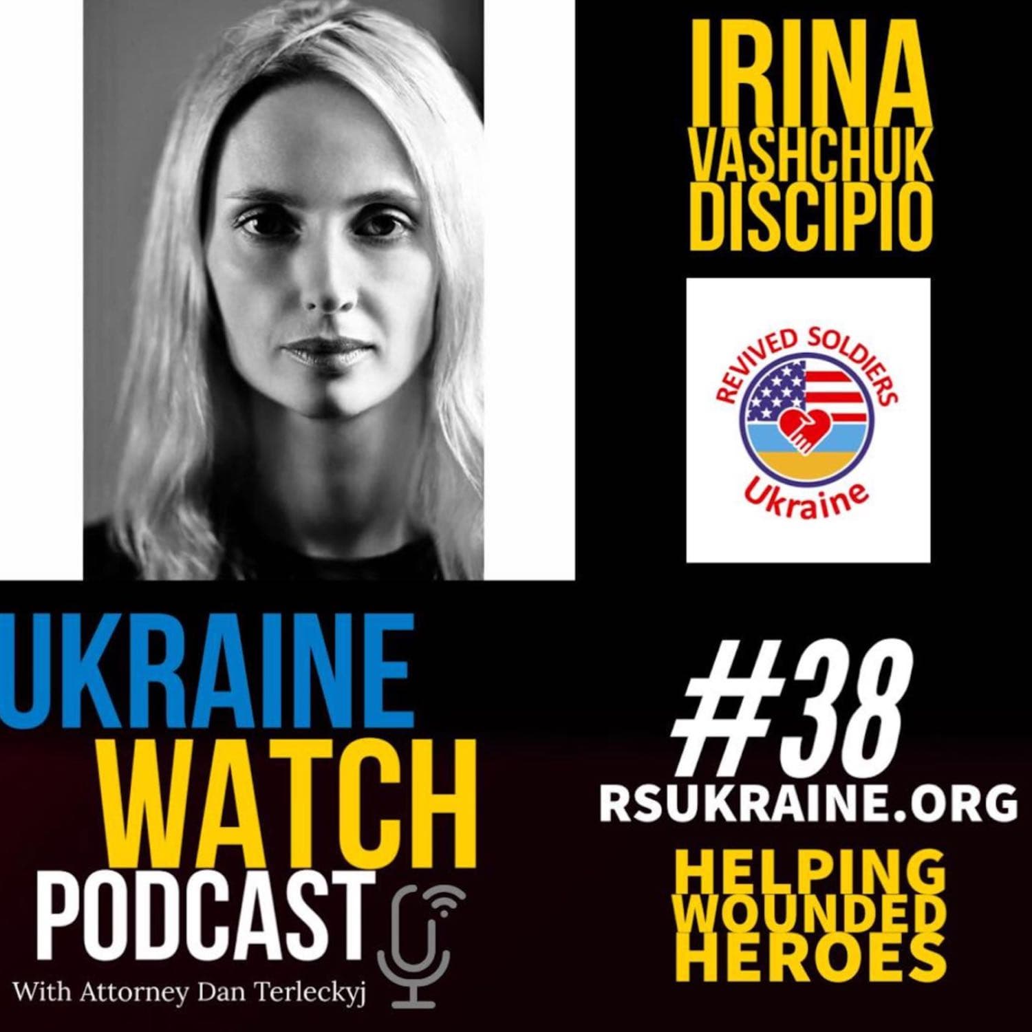 Helping Ukraine's Heroes - Ukraine Watch Podcast cover