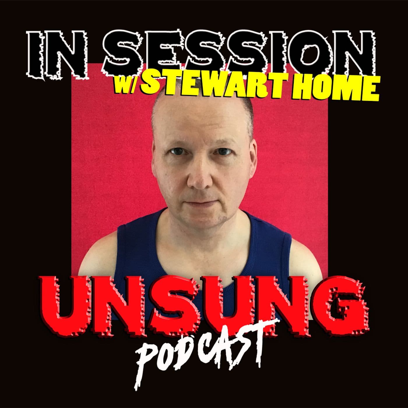 IN SESSION: Stewart Home - Musician, Author, Artist and Punk - Unsung Podcast cover