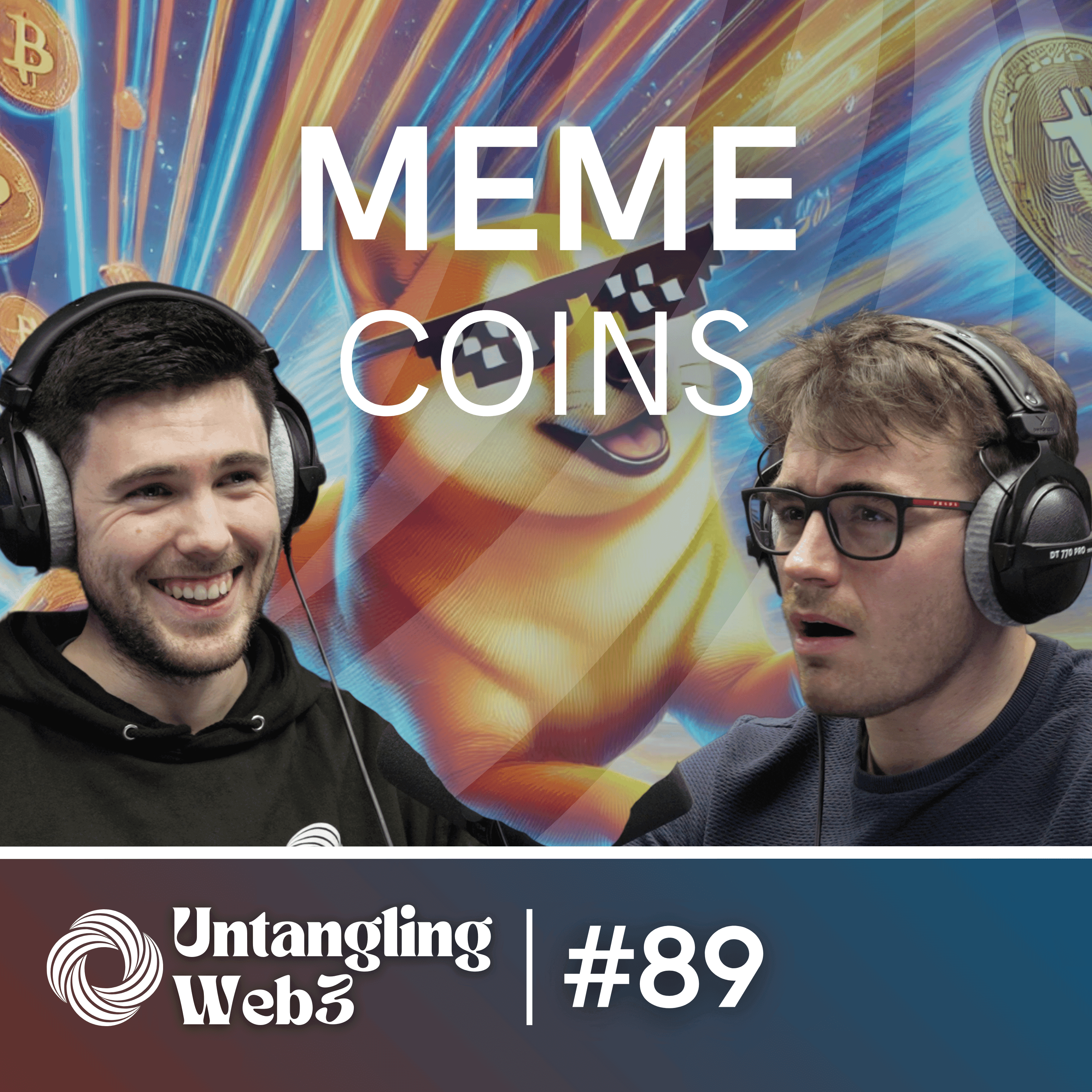 #89 Untangling: Memecoins - Untangling Web3 cover