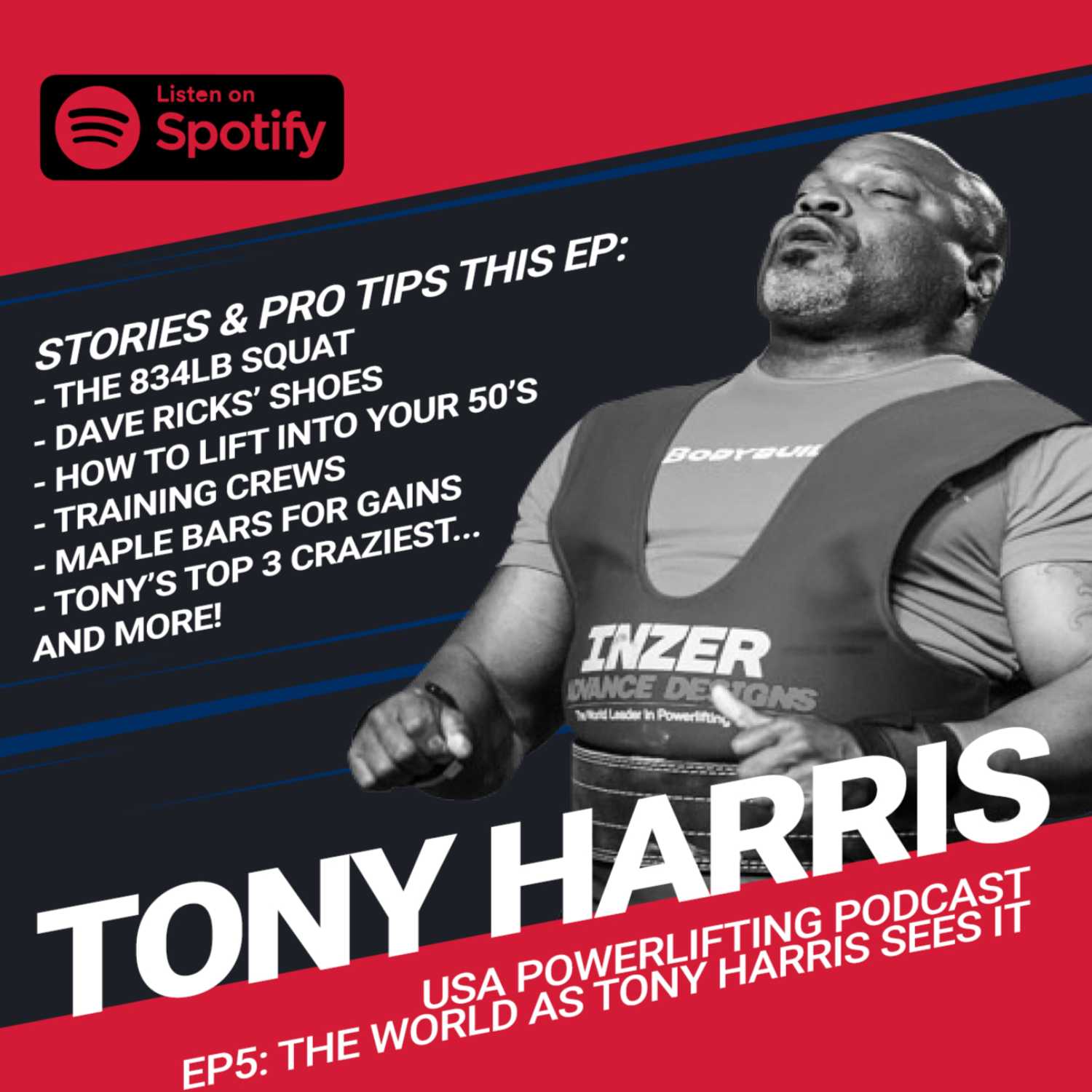 Ep5: The World As Tony Harris Sees It — The USA Powerlifting Podcast cover