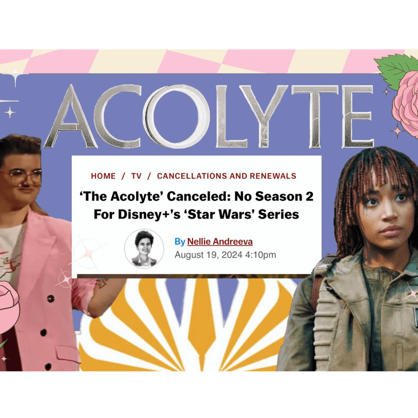 Episode 1 - The Acolyte & Star Wars Fandom - Vogue One cover