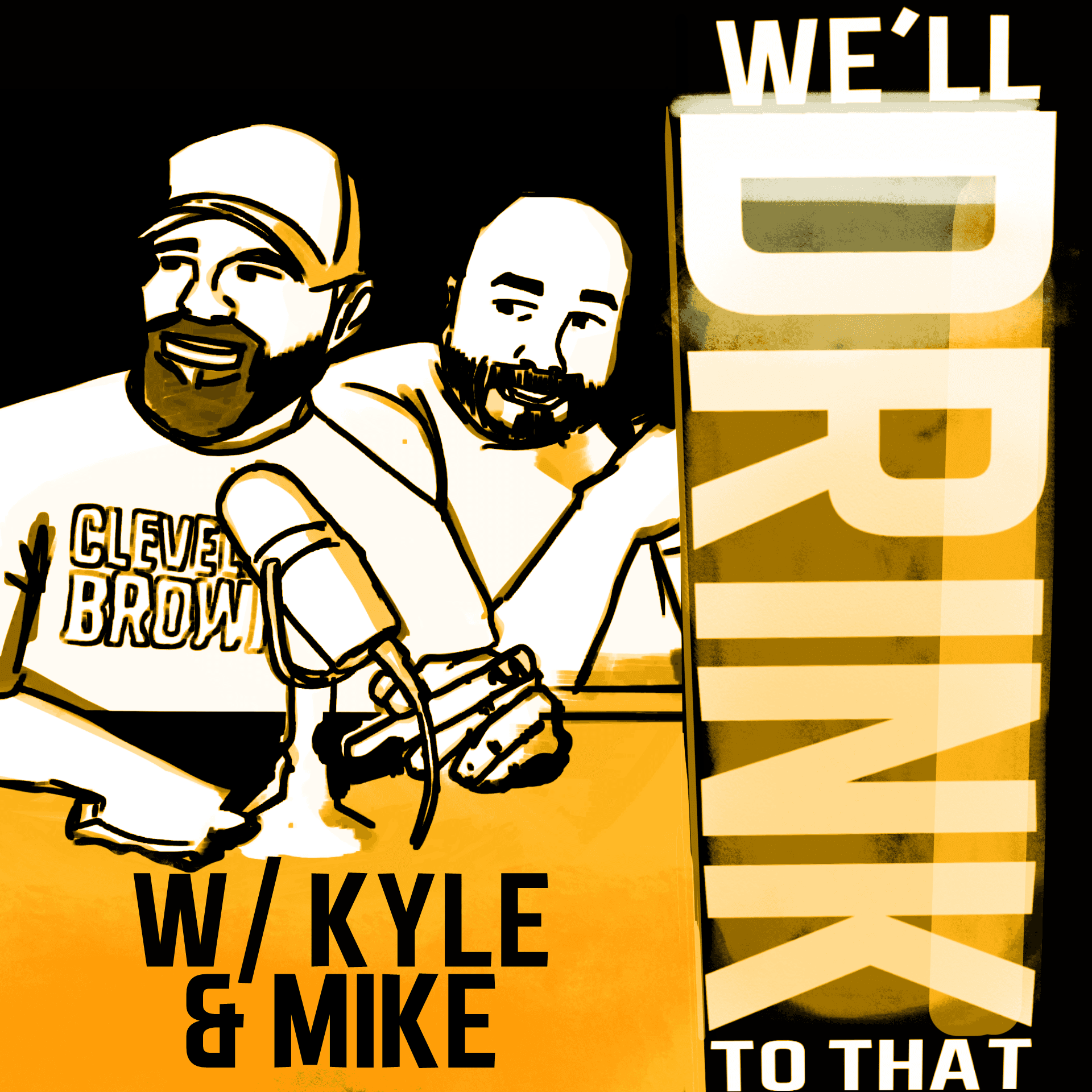Two strokes for the cause  - We’ll drink to that  cover