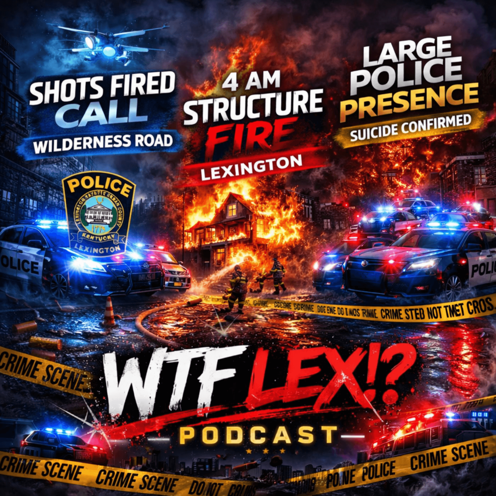 3-1-26  From Behind the Tape: Standoffs, Fire & Public Safety in Lexington - WTF LEX!? cover