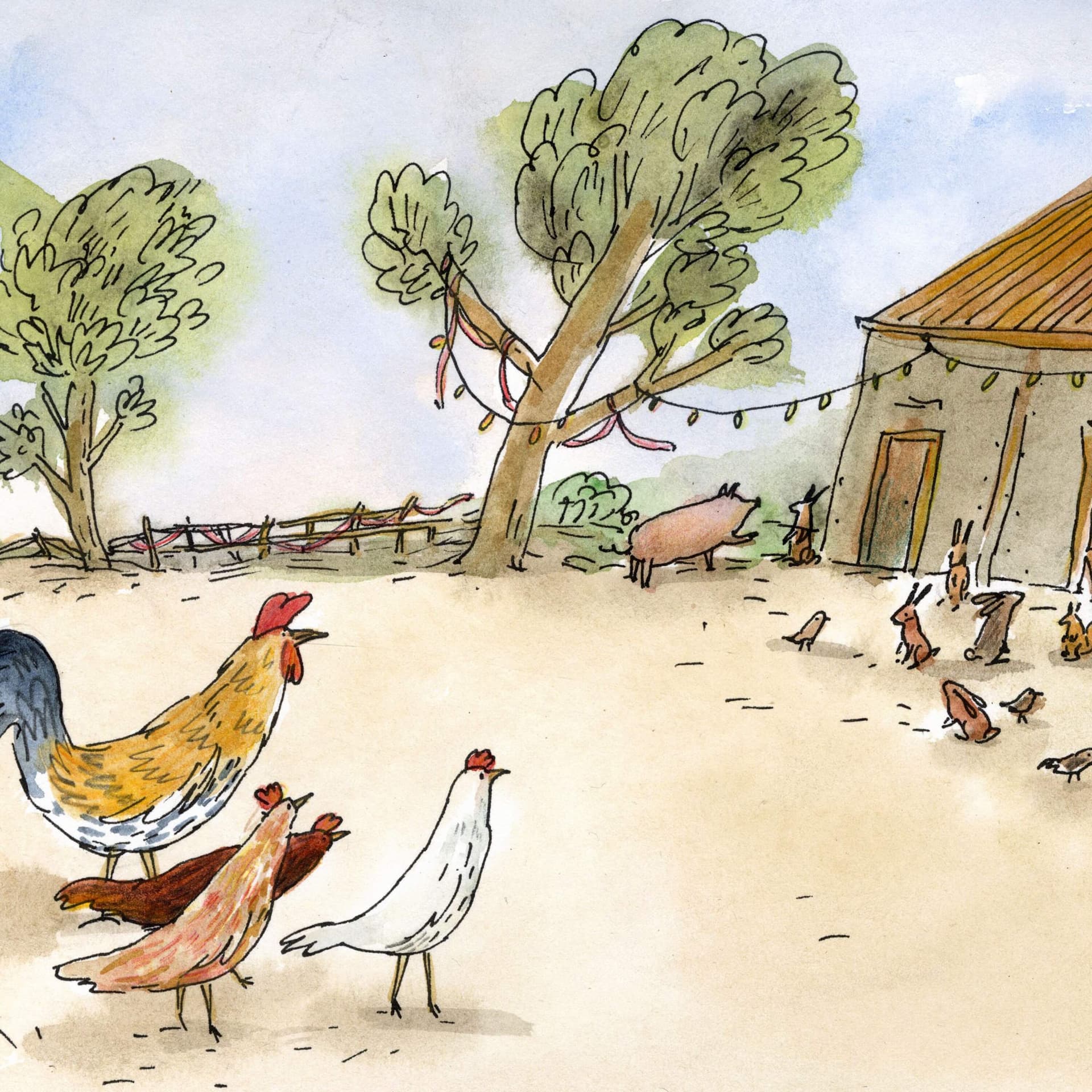 Chicken Scratches — Circle Round cover