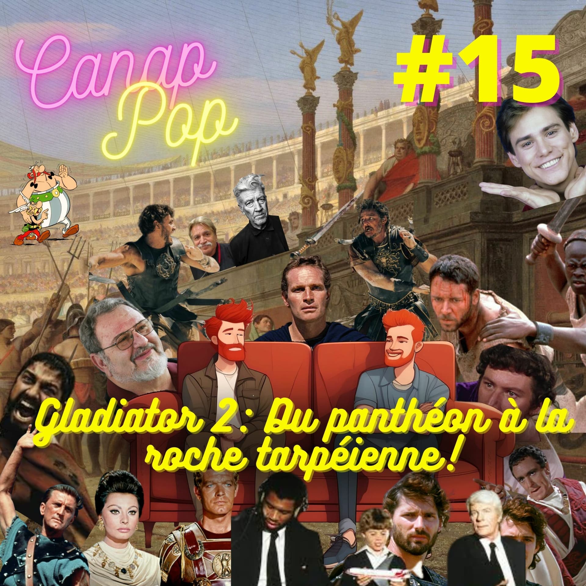 Canap’Pop 15 – Gladiator 2 : Du panthéon à la roche tarpéienne ! — Canap'Pop - La Pop Culture confortablement installée ! cover