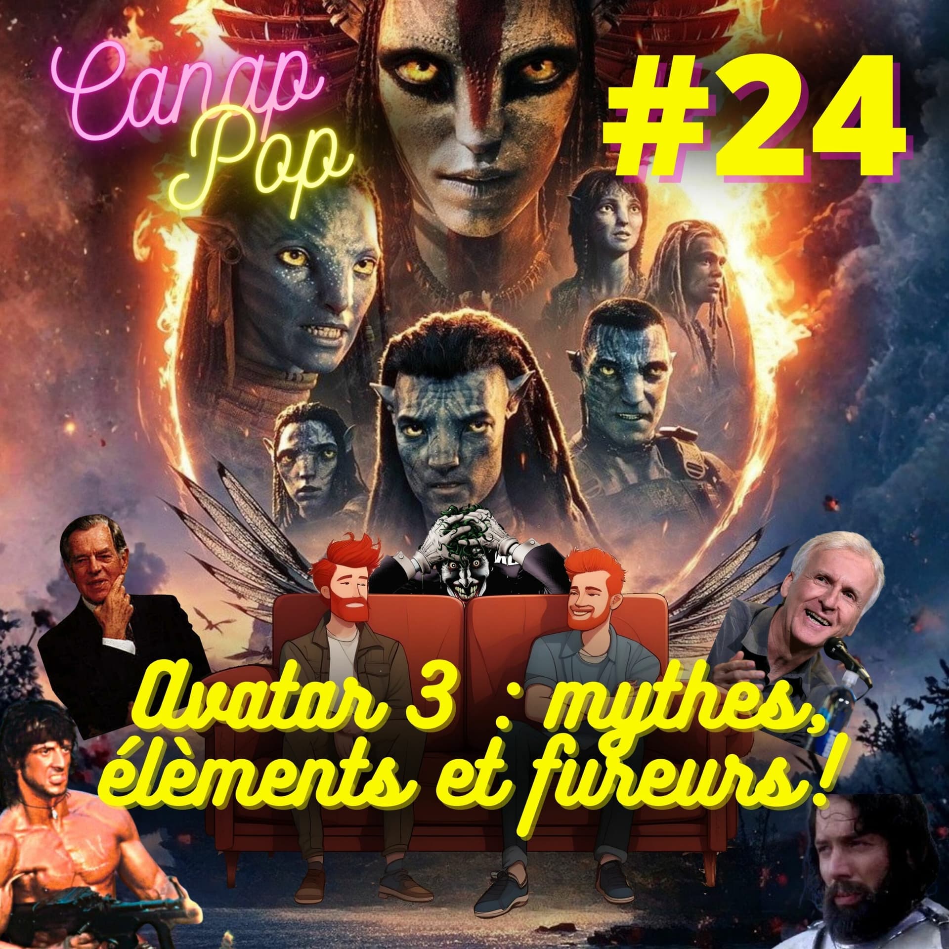 Canap’Pop 24 – Avatar 3 : mythes, éléments et fureurs ! — Canap'Pop - La Pop Culture confortablement installée ! cover