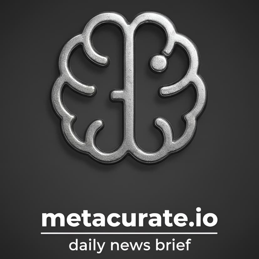 metacurate.io: daily AI tech brief cover