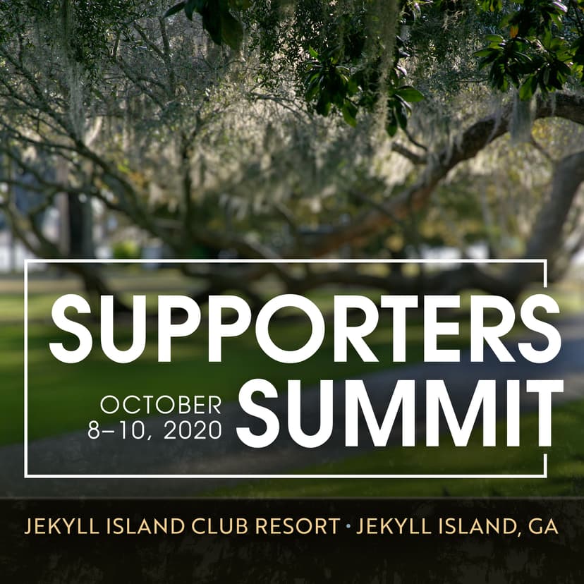 2020 Supporters Summit cover