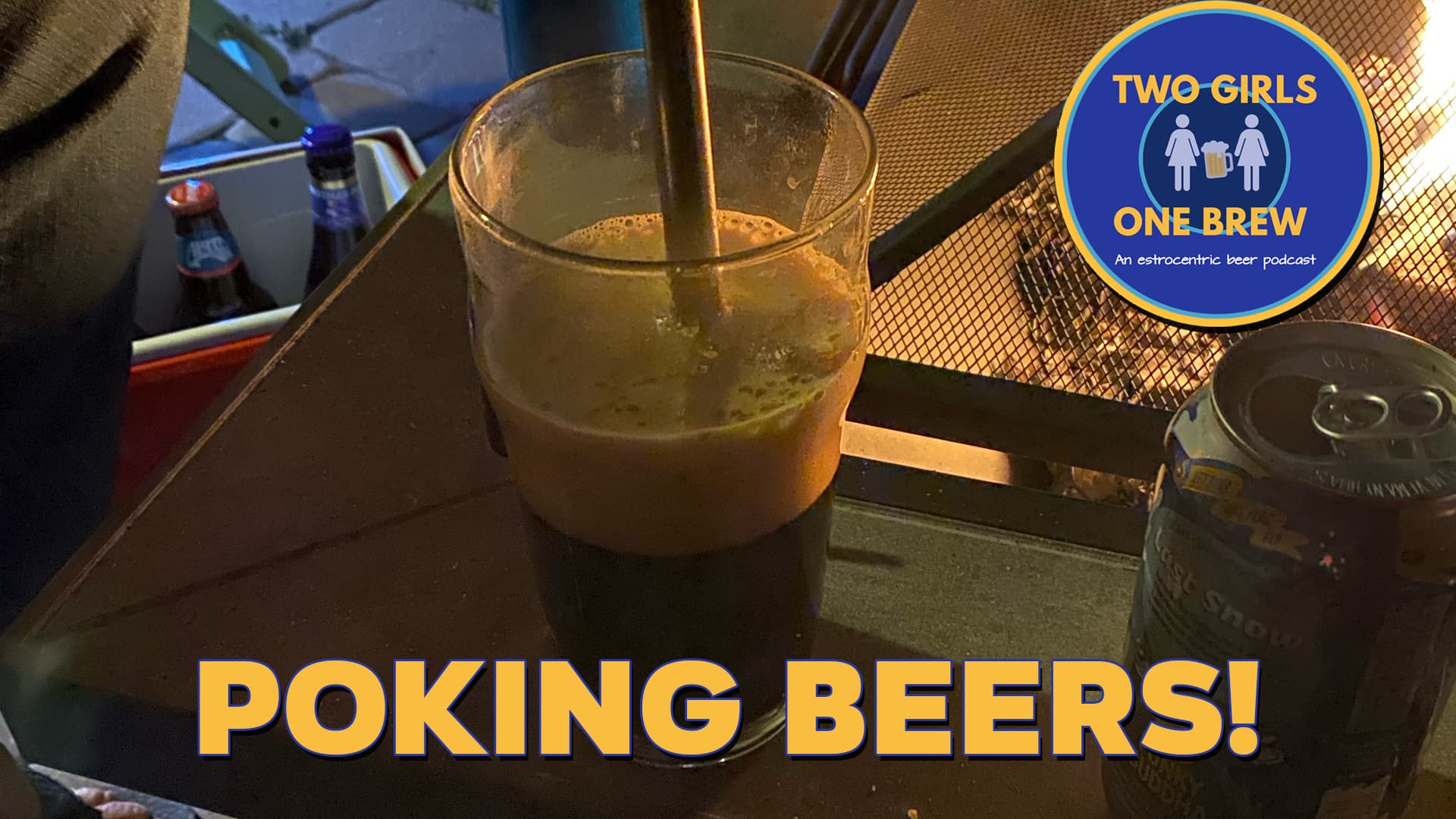 Two Girls One Brew – Poking Beers - Two Girls One Brew cover